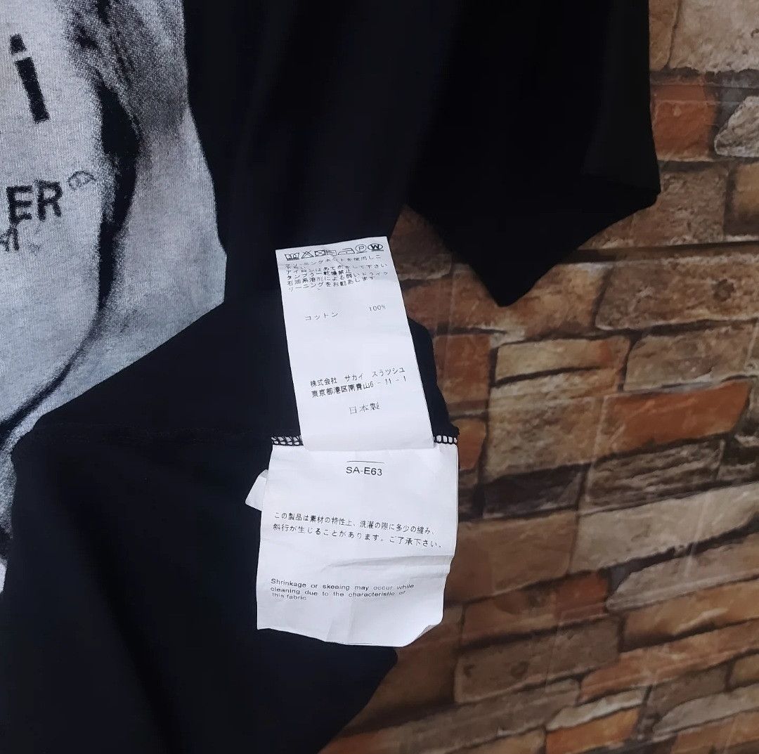 Undercover UNDERCOVER X SACAI TSHIRT Size US S / EU 44-46 / 1 - 8 Thumbnail