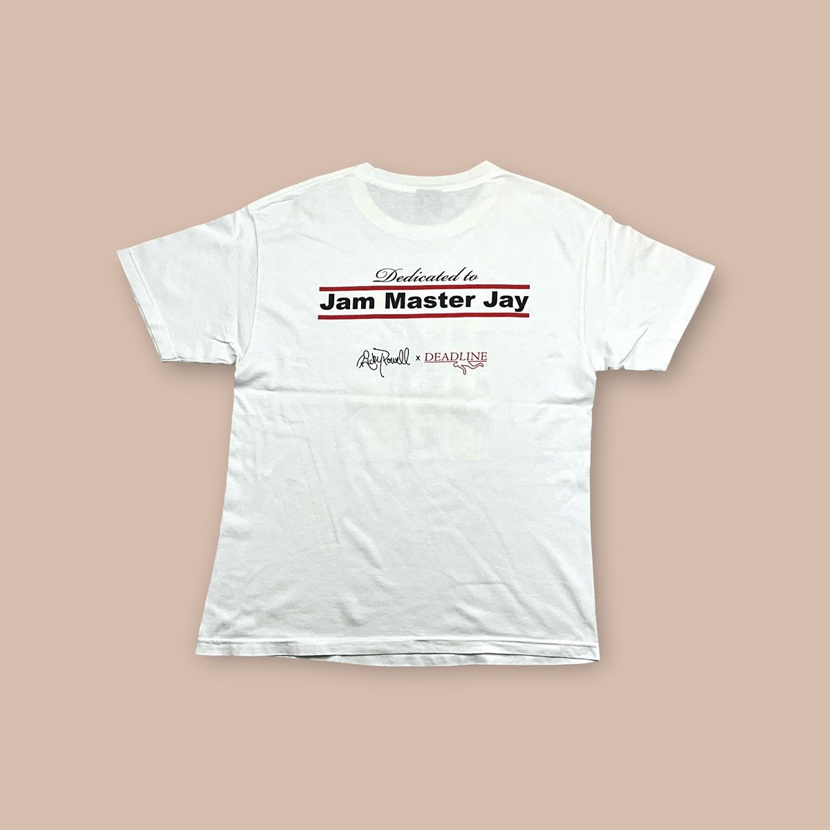 Rap Tees Ricky Powell x DEADLINE Dedicated to Jam Master Jay Tee Size US L / EU 52-54 / 3 - 3 Thumbnail