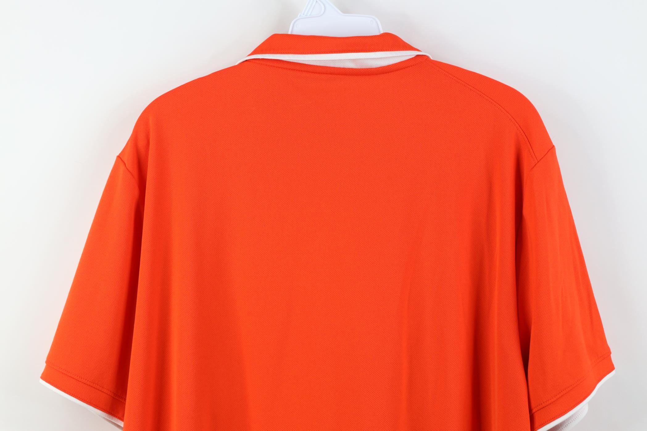 Nike Nike Bowling Green State University Football Polo Orange Size US XL / EU 56 / 4 - 14 Thumbnail