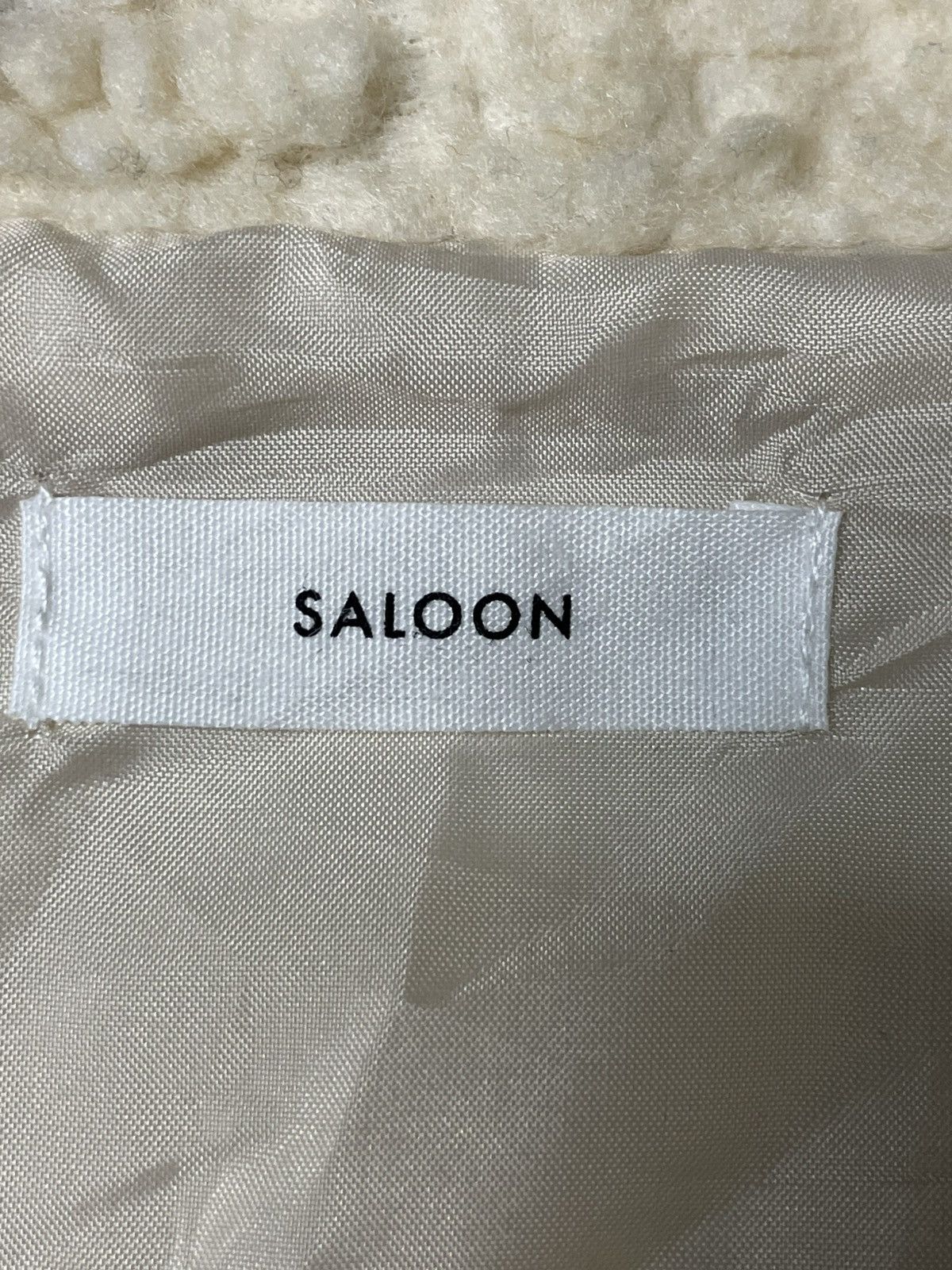 Japanese Brand × Vintage SALOON Japanese Brand Sherpa Hoodie Jacket (88) Size US XS / EU 42 / 0 - 7 Thumbnail