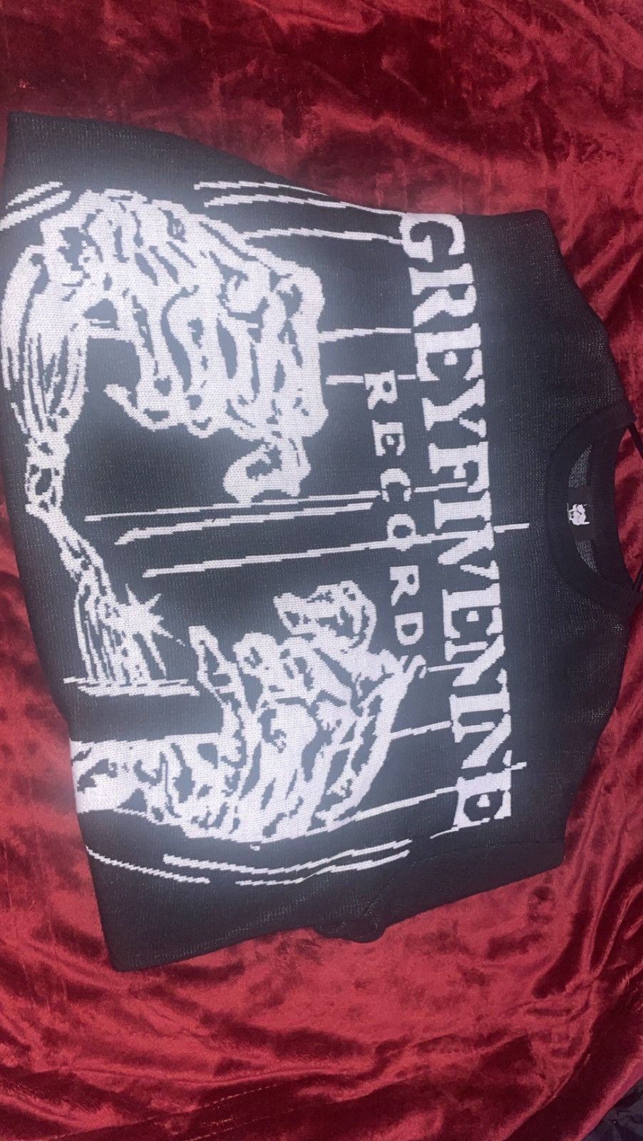 G59 Records G59 Doin Time Black Knit Sweater Size US XL / EU 56 / 4 - 3 Thumbnail