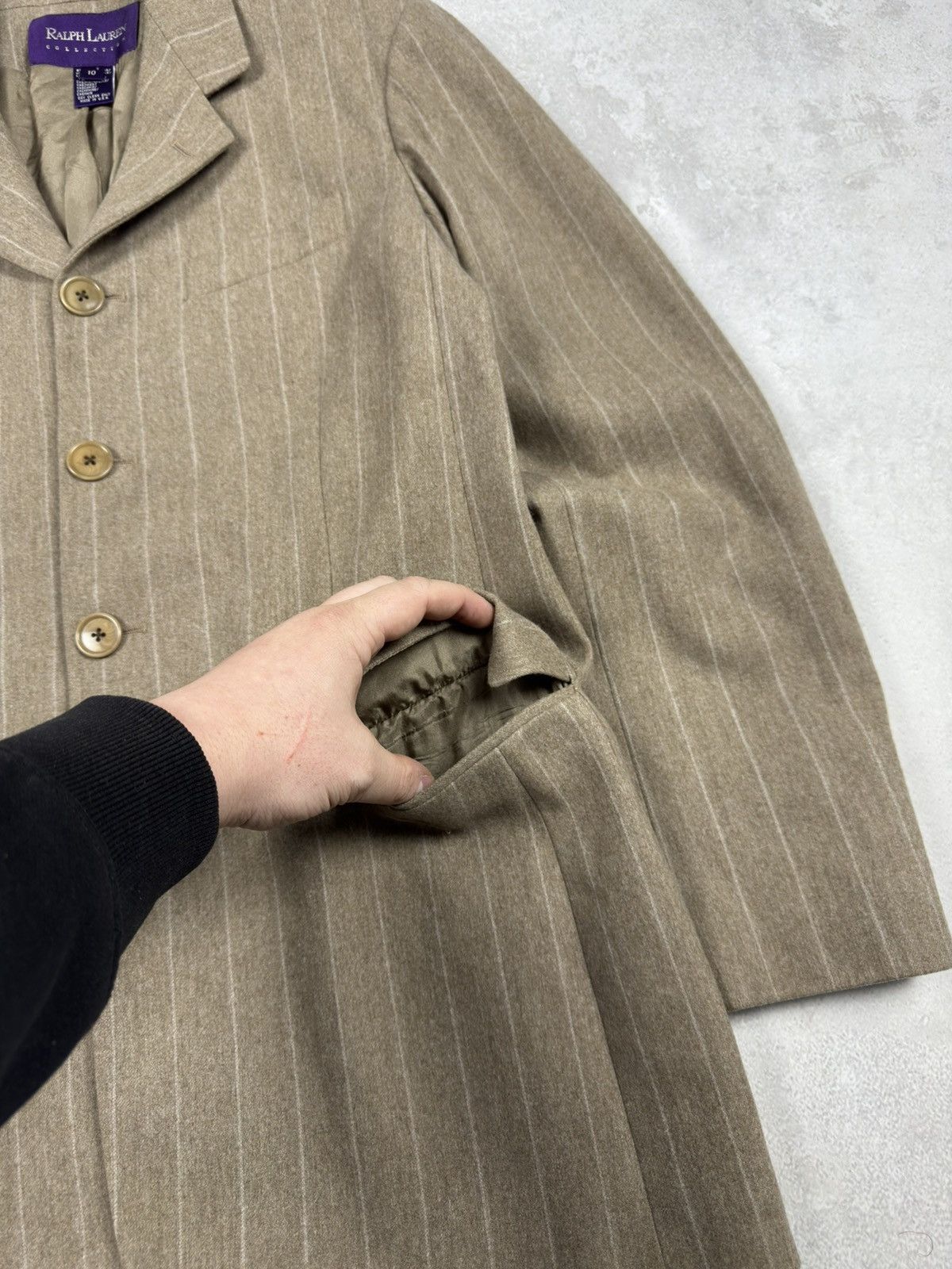 Ralph Lauren Purple Label Polo Ralph Lauren Purple Label Collection Wool Blazer USA Size L / US 10 / IT 46 - 5 Thumbnail