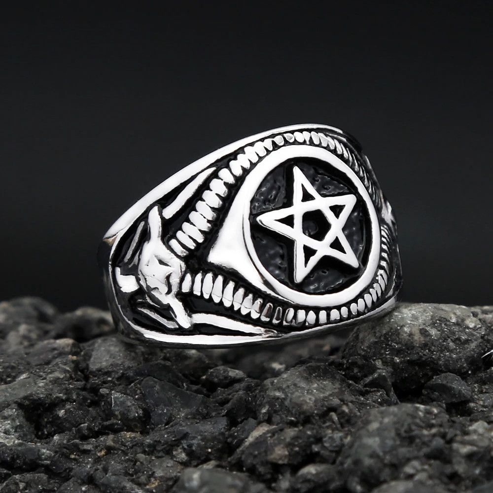 Jewelry Pentagram Ring Size ONE SIZE - 3 Thumbnail
