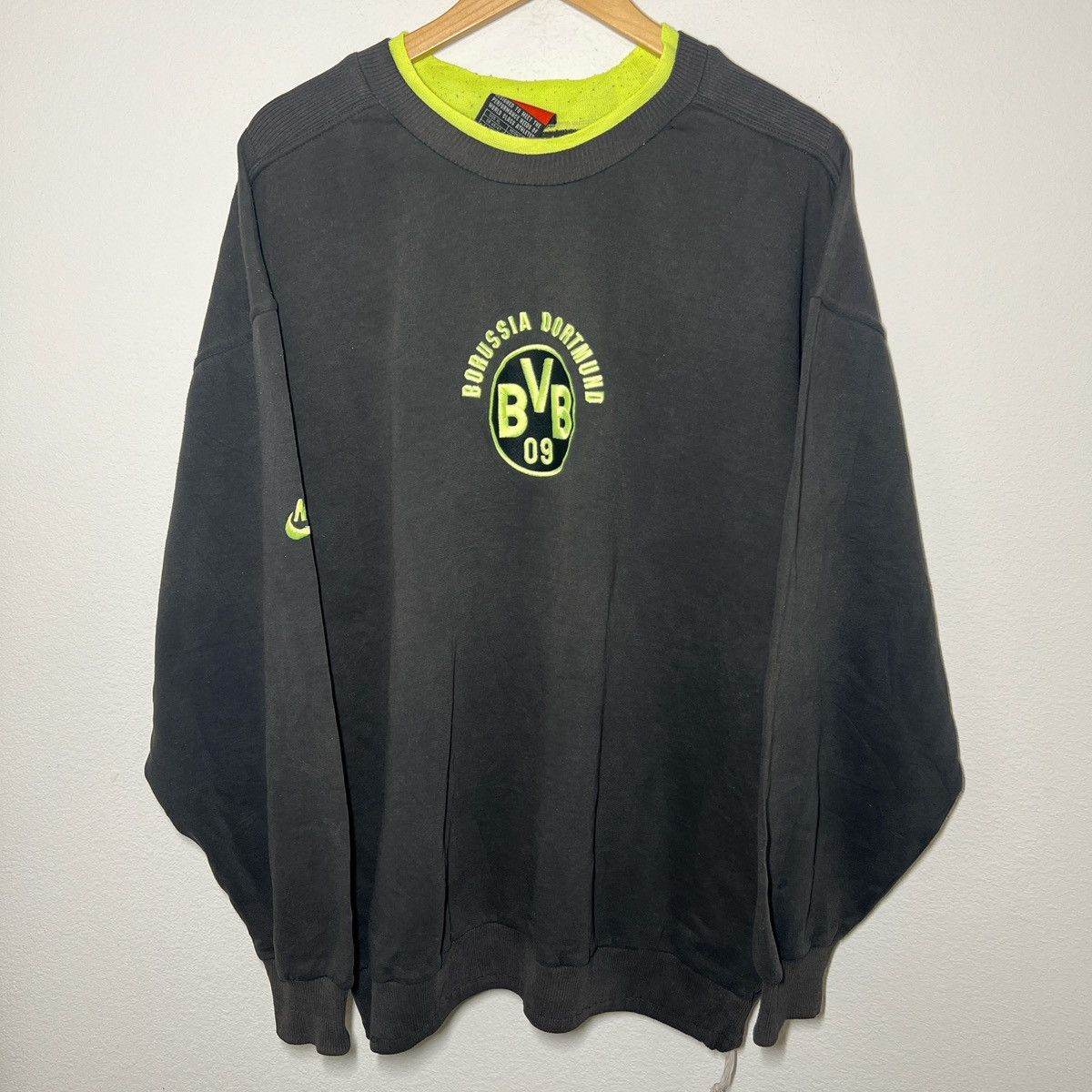 Borussia Dortmund 1995-1996 Nike Sweatshirt Soccer