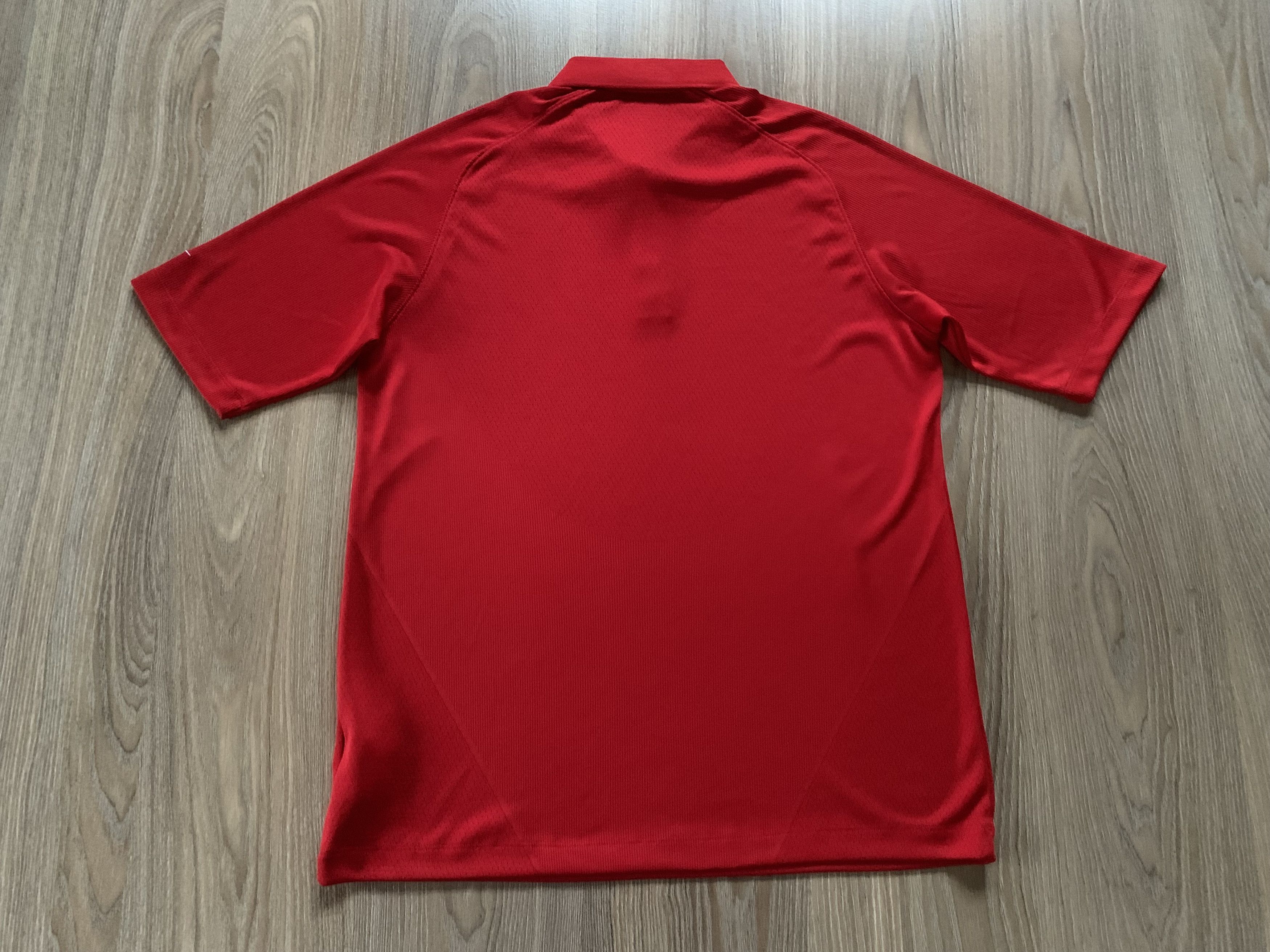 Nike Mens Nike Red Golf Polo Shirt Fit Dry Size US L / EU 52-54 / 3 - 3 Thumbnail