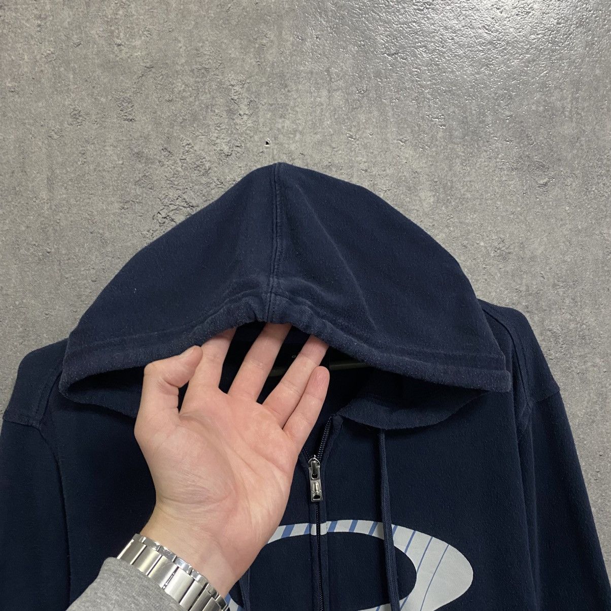Oakley Vintage Oakley Zip Hoodie Big Logo Size US S / EU 44-46 / 1 - 6 Thumbnail