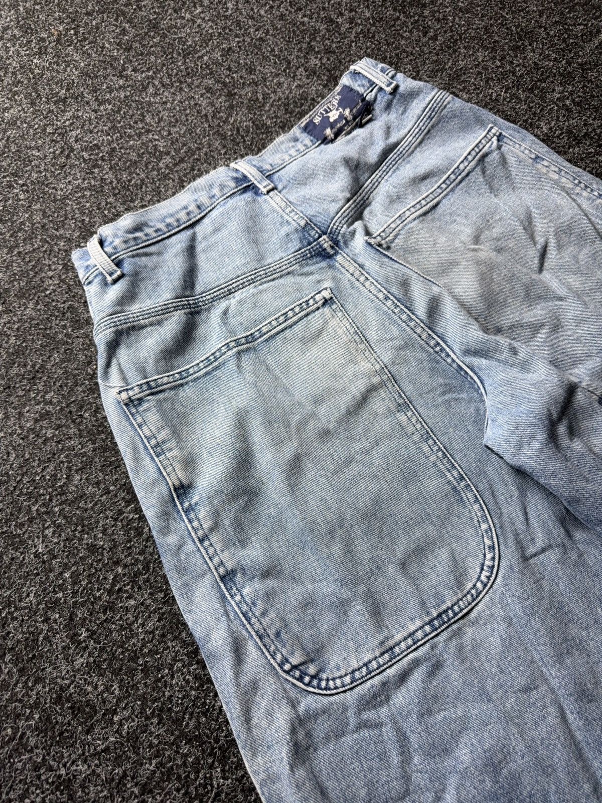 JNCO Vintage y2k ultra baggy wide leg SK8 00s JNCO Style jeans Size US 31 - 17 Thumbnail
