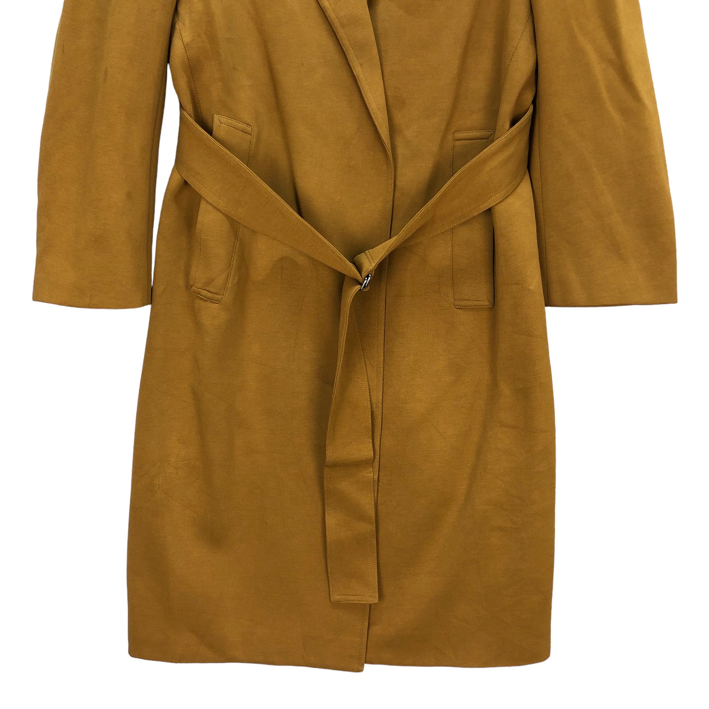 Lemaire × Uniqlo LEMAIRE UNIQLO U BELTED LONG COAT #7346-131 Size L / US 10 / IT 46 - 3 Thumbnail