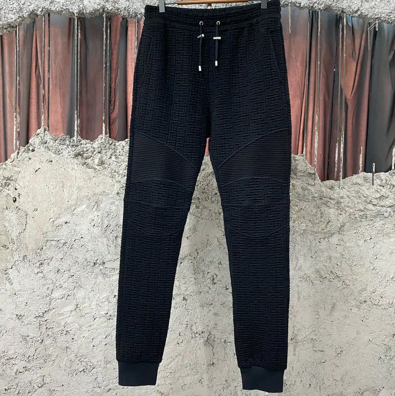 Balmain Balmain Men's Black Casual Pants 0089 Size US 34 / EU 50 - 1 Thumbnail