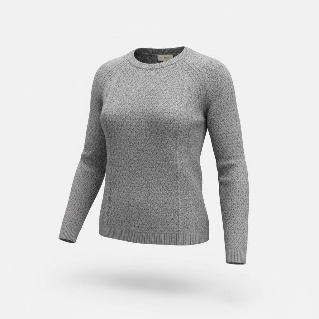 Loft LOFT Women’s XS Gray Knit Sweater Long Sleeve Crew Neck Size XS / US 0-2 / IT 36-38 - 1 Thumbnail
