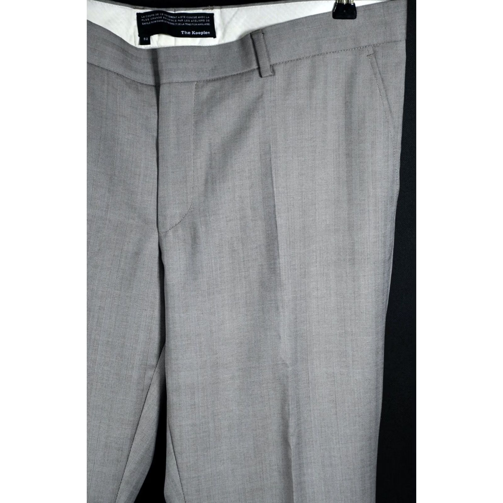 The Kooples The Kooples Wool Striped Pants Men's 52 Wool Gray Dress Pants Classic Fit Slim Front Flat Front 100% Wool Size 52 Mens France VINTAGE? Size US 36 / EU 52 - 5 Thumbnail