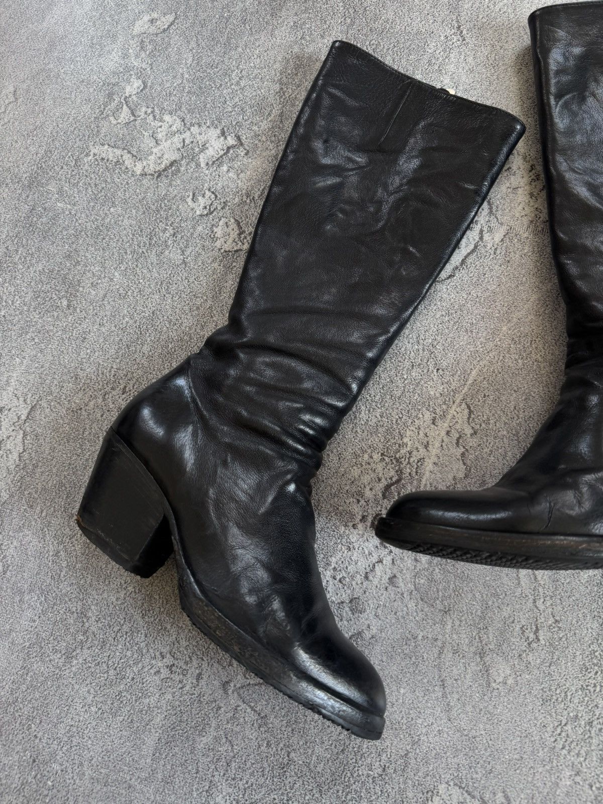 Officine Creative Officine Creative 37size leather knee high boots block heels Size US 7 / IT 37 - 2 Thumbnail