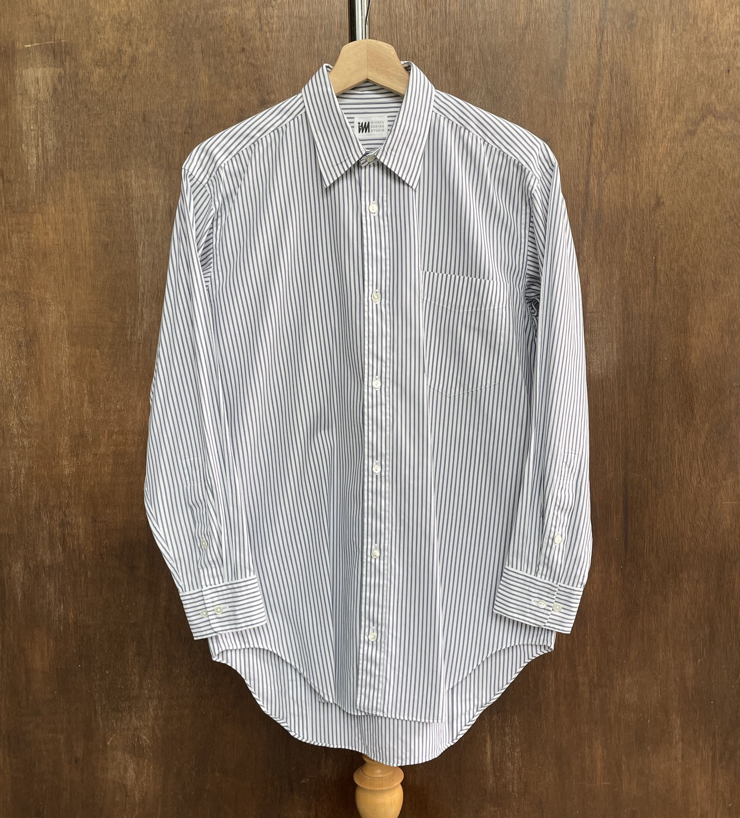 Issey Miyake ISSEY MIYAKE Classic Stripped Shirt Miyake Design Studios Size US M / EU 48-50 / 2 - 1 Thumbnail