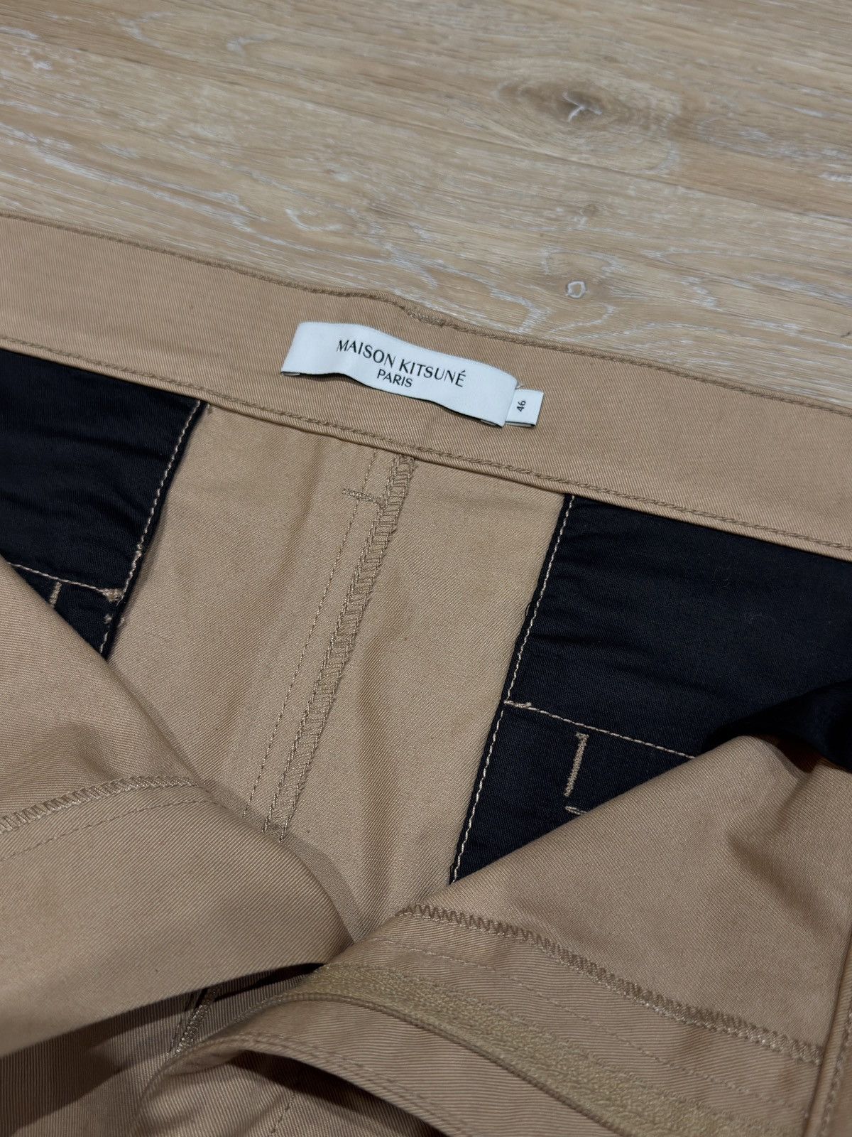 Maison Kitsune Maison Kitsuné beige pants Size US 33 - 6 Thumbnail