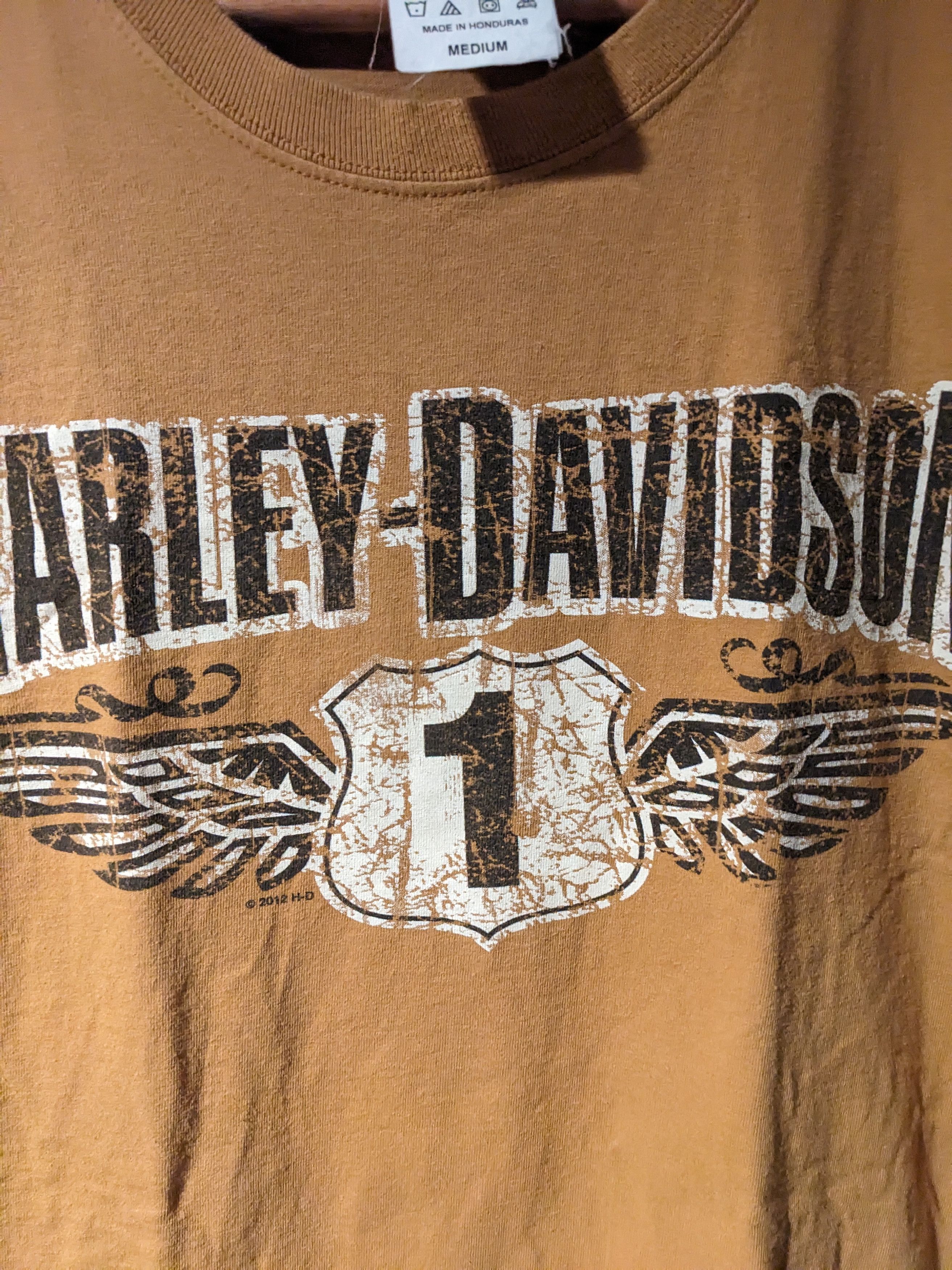 Harley Davidson × Vintage Vintage 2012 Harley-Davidson Rommel Medium T-Shirt Size US M / EU 48-50 / 2 - 5 Thumbnail