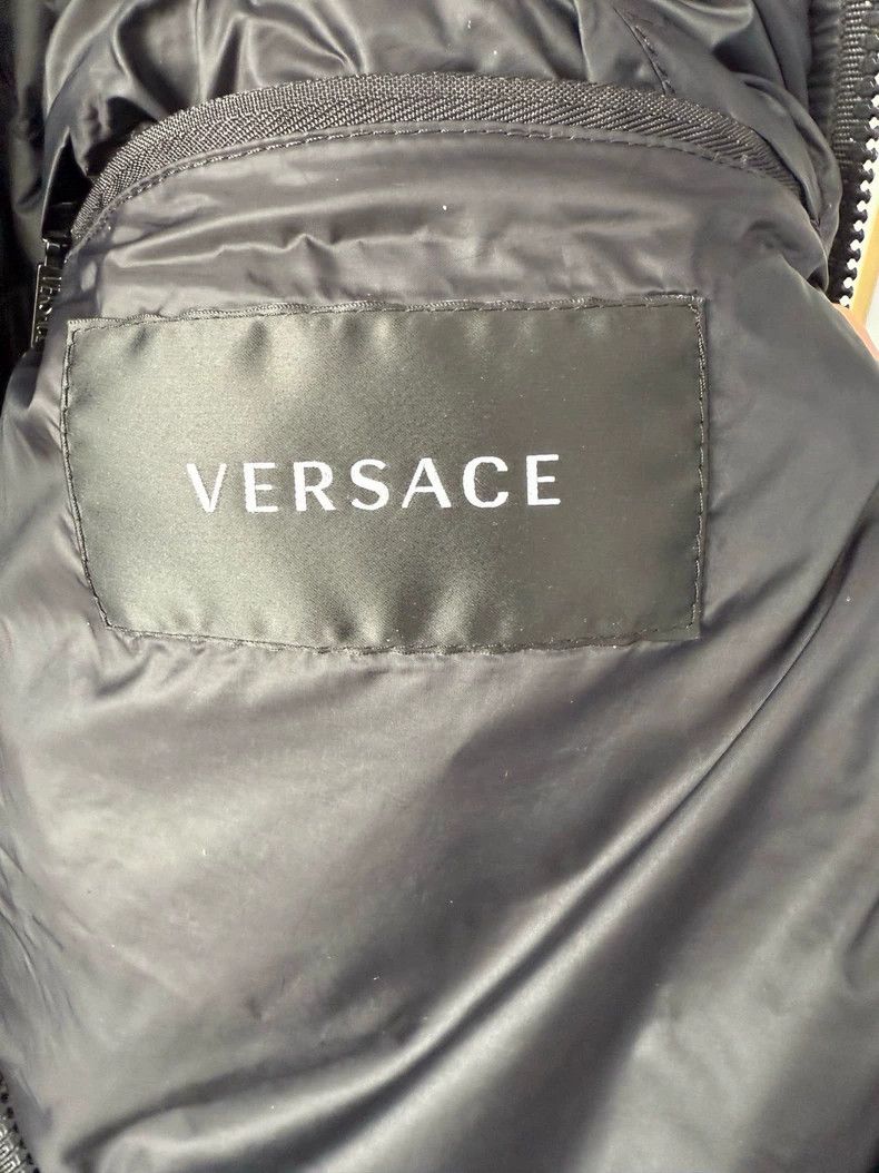 Versace Versace Gray goose duck down jacket Size US M / EU 48-50 / 2 - 3 Thumbnail