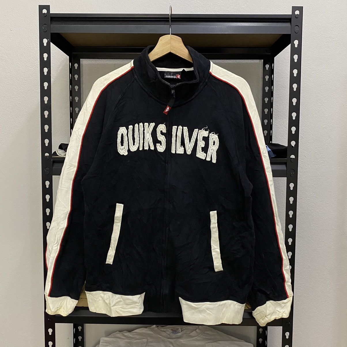 Quiksilver × Vintage Vintage Quiksilver Surfboarding Skate Embroidery Sweatshirt❗️ Size US M / EU 48-50 / 2 - 1 Thumbnail