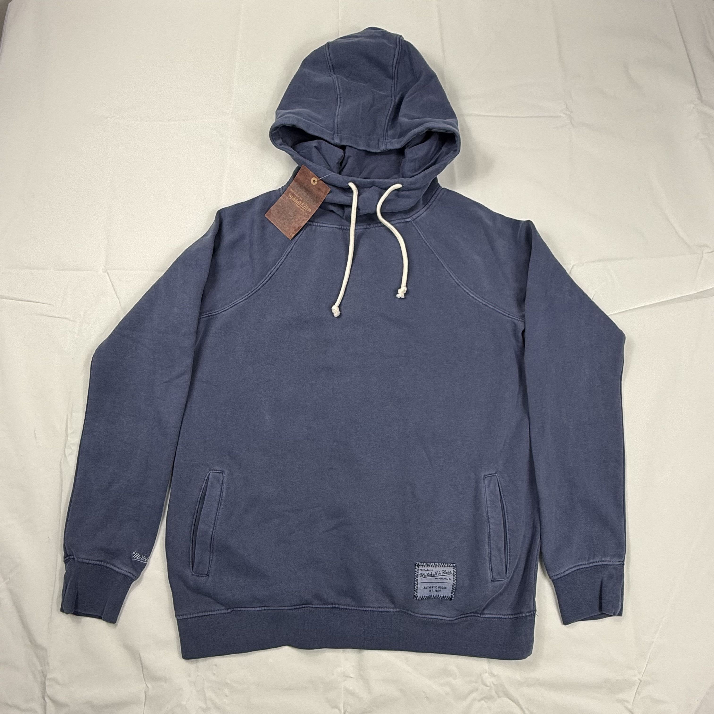 Mitchell & Ness Mitchell & Ness Mens Gold Century Faded Blue Fleece Hoodie Size US M / EU 48-50 / 2 - 1 Thumbnail