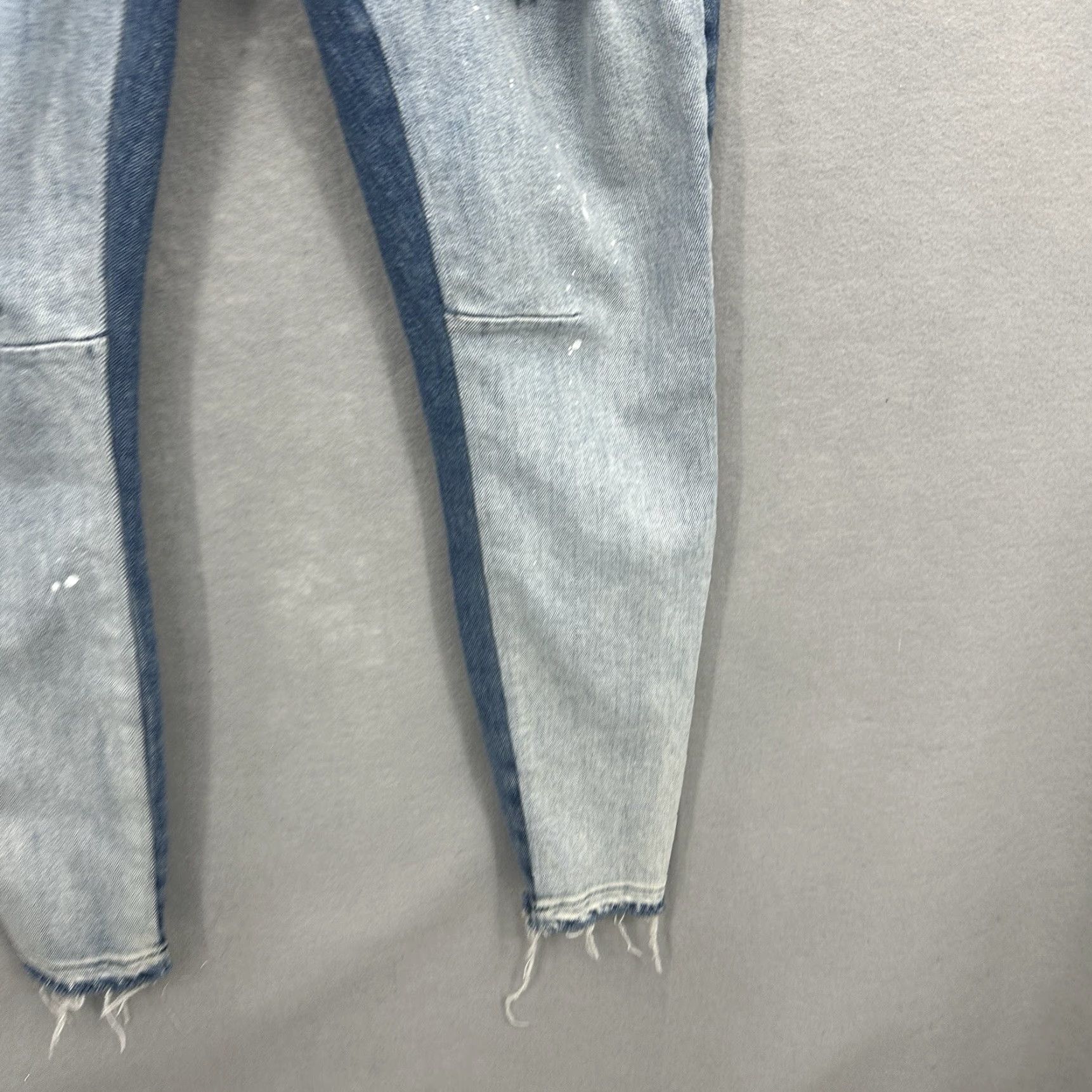 Rta RtA Jeans Women's 28 Skinny Distressed Blue Denim with Knee Tears - Slim Fit, Industrial Style, Non-Vintage Size 28" / US 6 / IT 42 - 6 Thumbnail