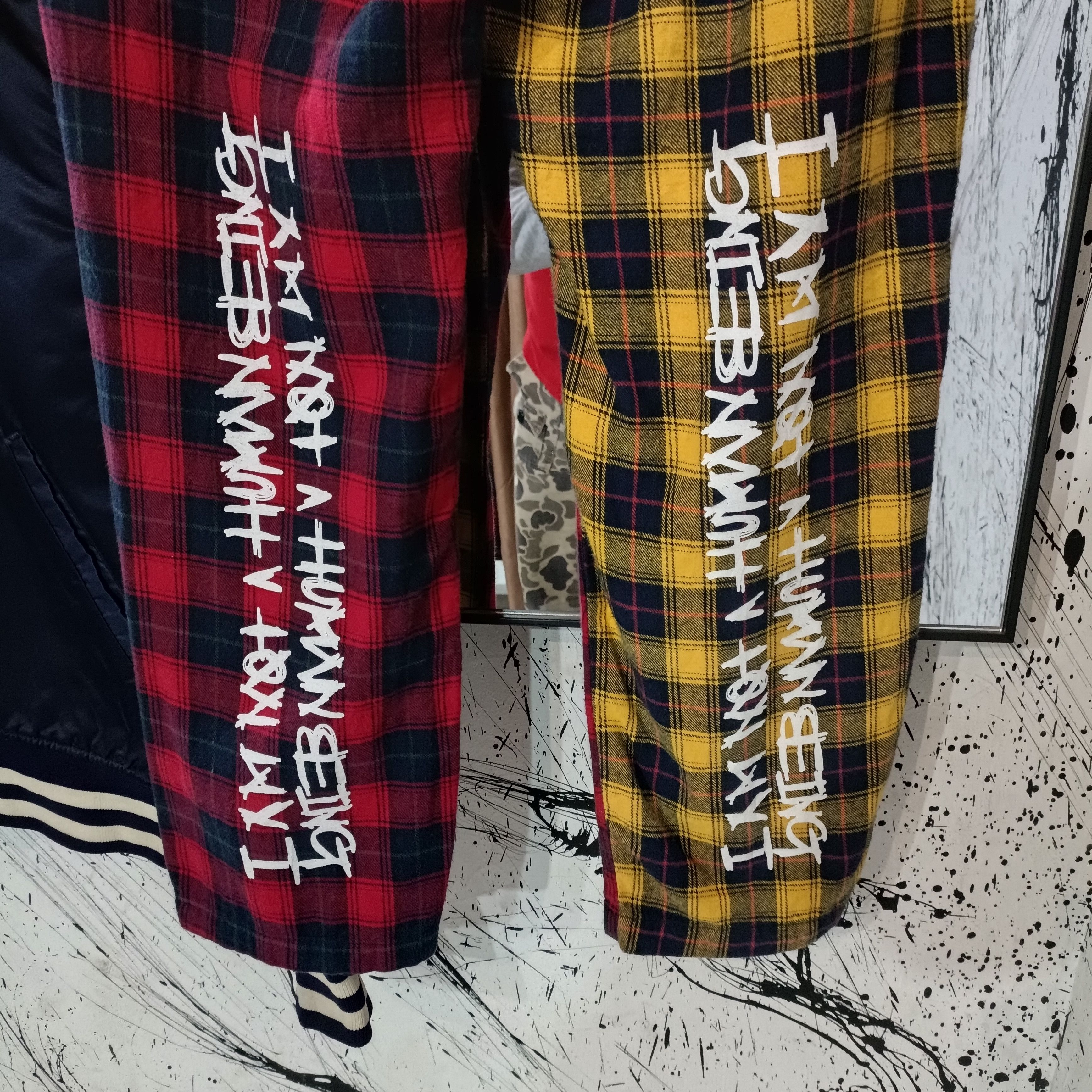 I Am Not A Human Being Iam not a human being Plaid Checkered Size US 32 / EU 48 - 4 Thumbnail