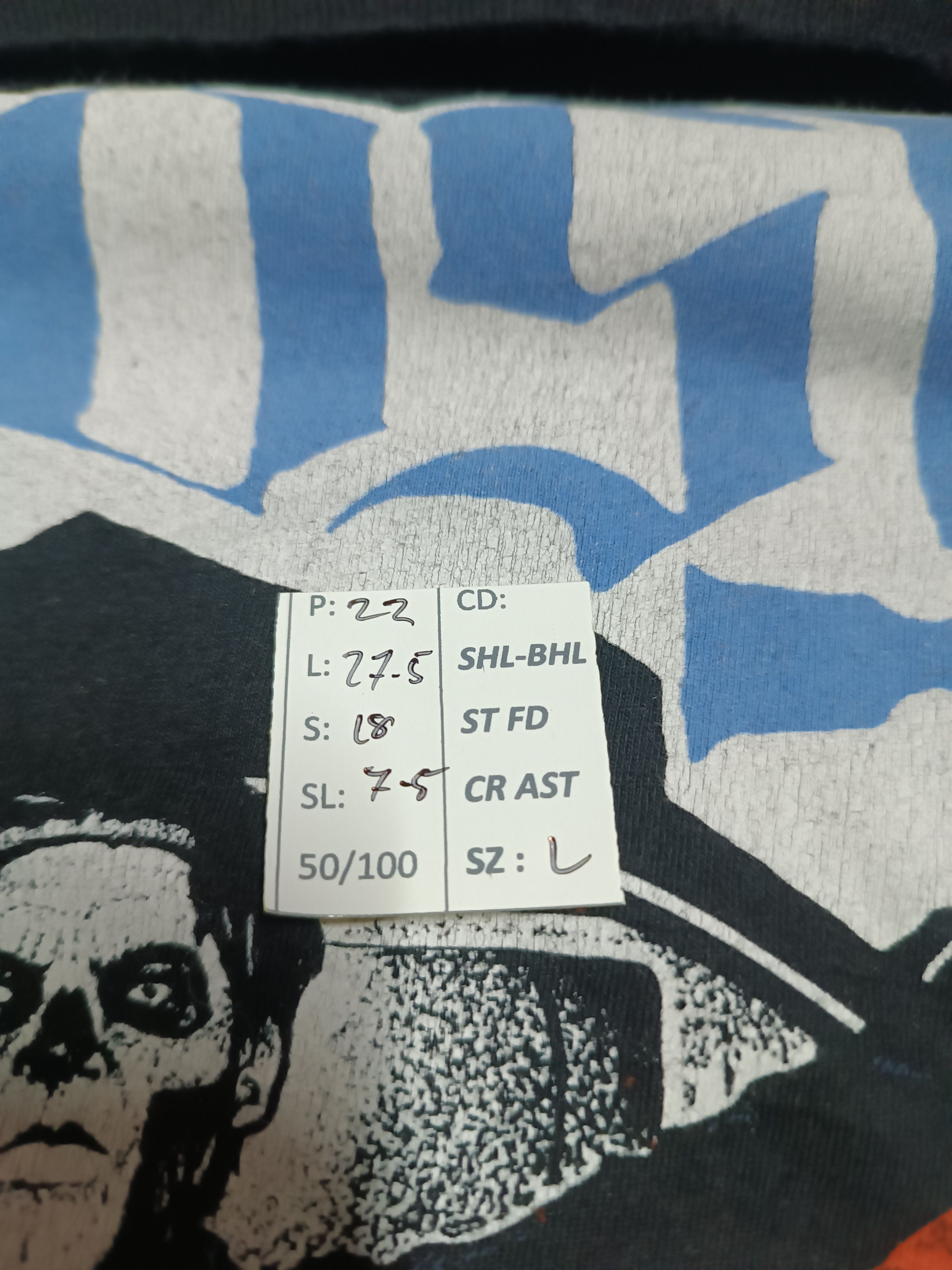 Band Tees VINTAGE GHOST PAPA EMERITUS AMERICAN FLAG TEE METAL ROCK Size US L / EU 52-54 / 3 - 16 Thumbnail