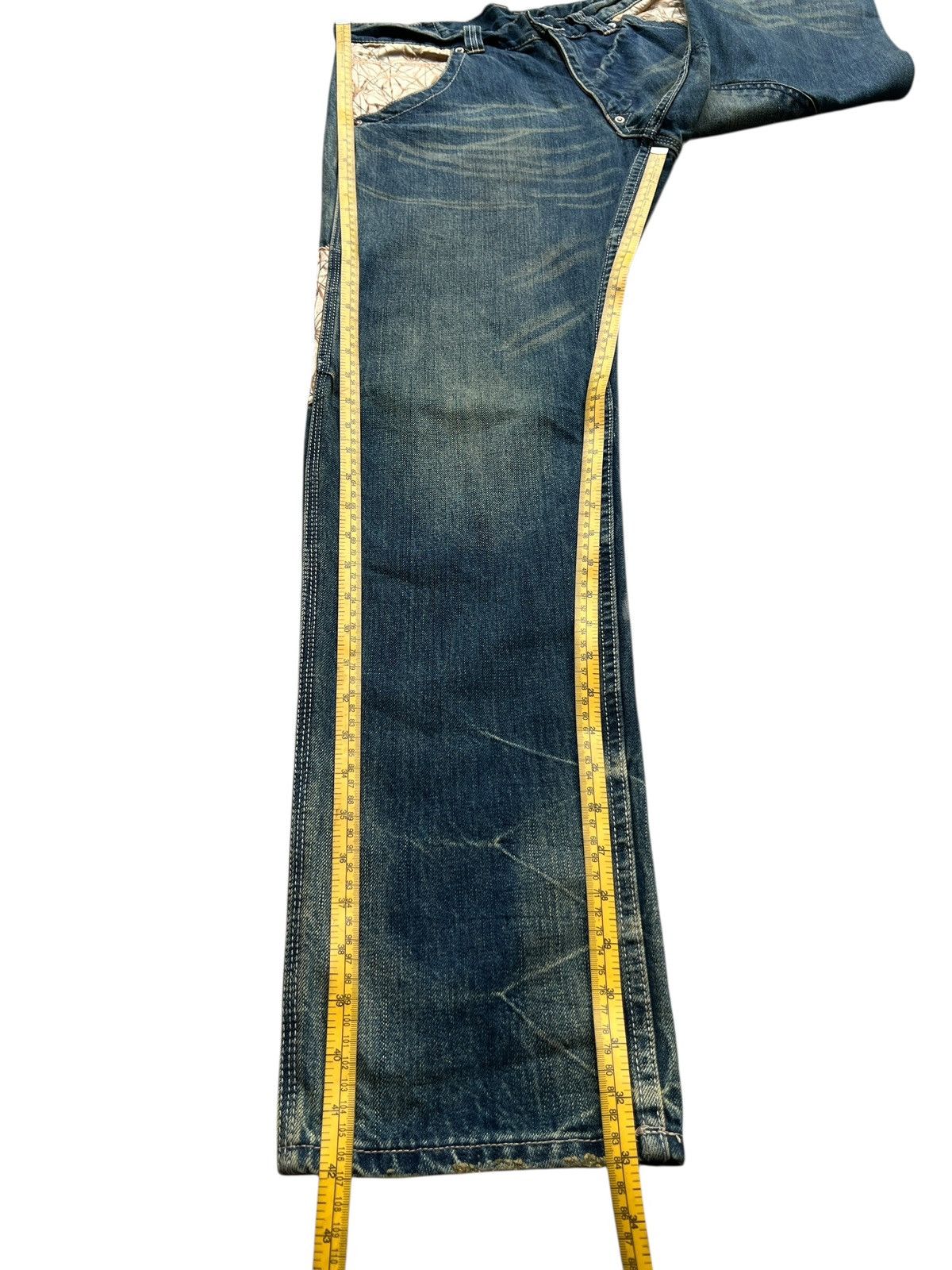 Japanese Brand Vintage Sukajan Japan Carpenter Denim Jeans 33x33 Size US 33 - 12 Thumbnail