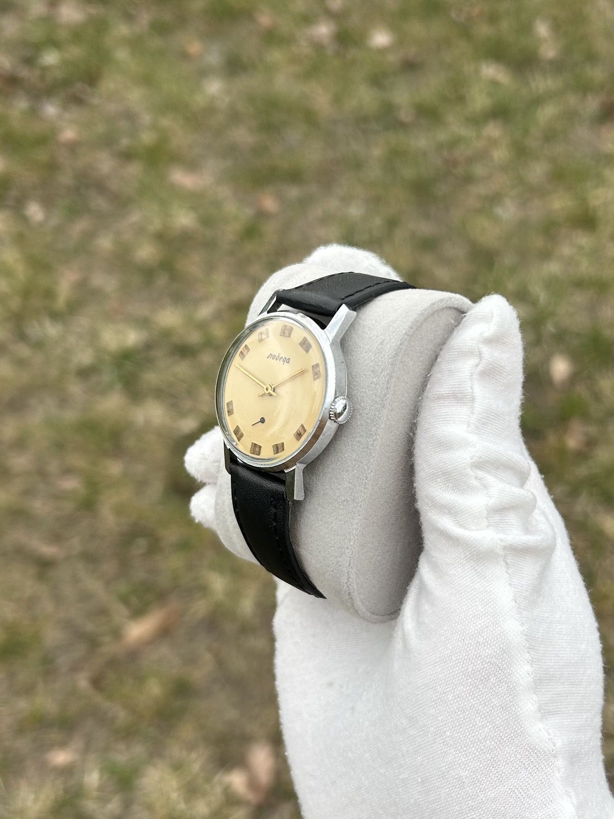 Vintage Vintage Watch Pobeda USSR Soviet Mechanical Retro 1980s Size ONE SIZE - 15 Thumbnail