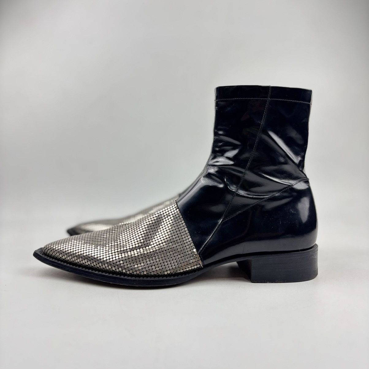 Gianni Barbato Gianni Barbato Chain Mail Boots Size US 7 / EU 40 - 5 Thumbnail