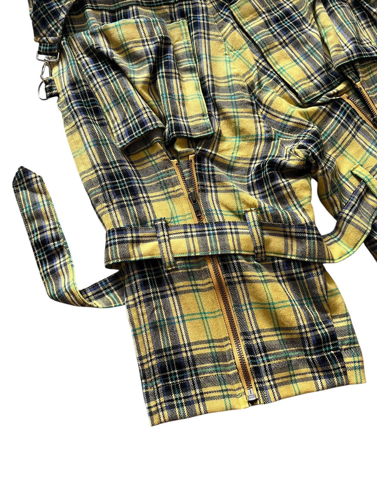 Seditionaries 1990s El Flamingo 🎌 Tartan Bondage Shorts Size US 34 / EU 50 - 7 Thumbnail