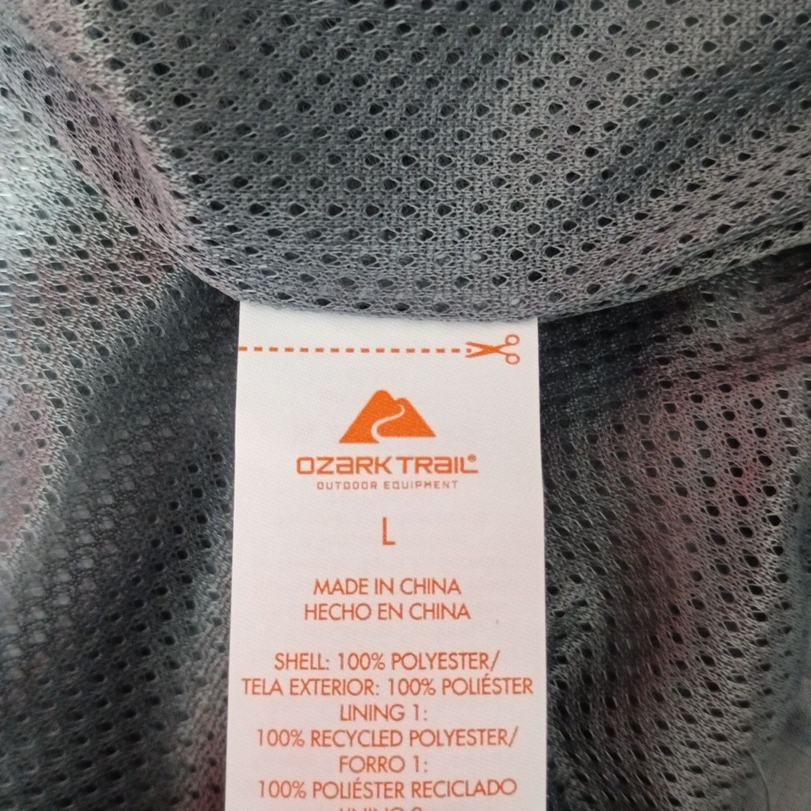 Other Ozark Trail Windbreaker Jacket Men's Size L Gray Zip Pockets Size US L / EU 52-54 / 3 - 9 Thumbnail