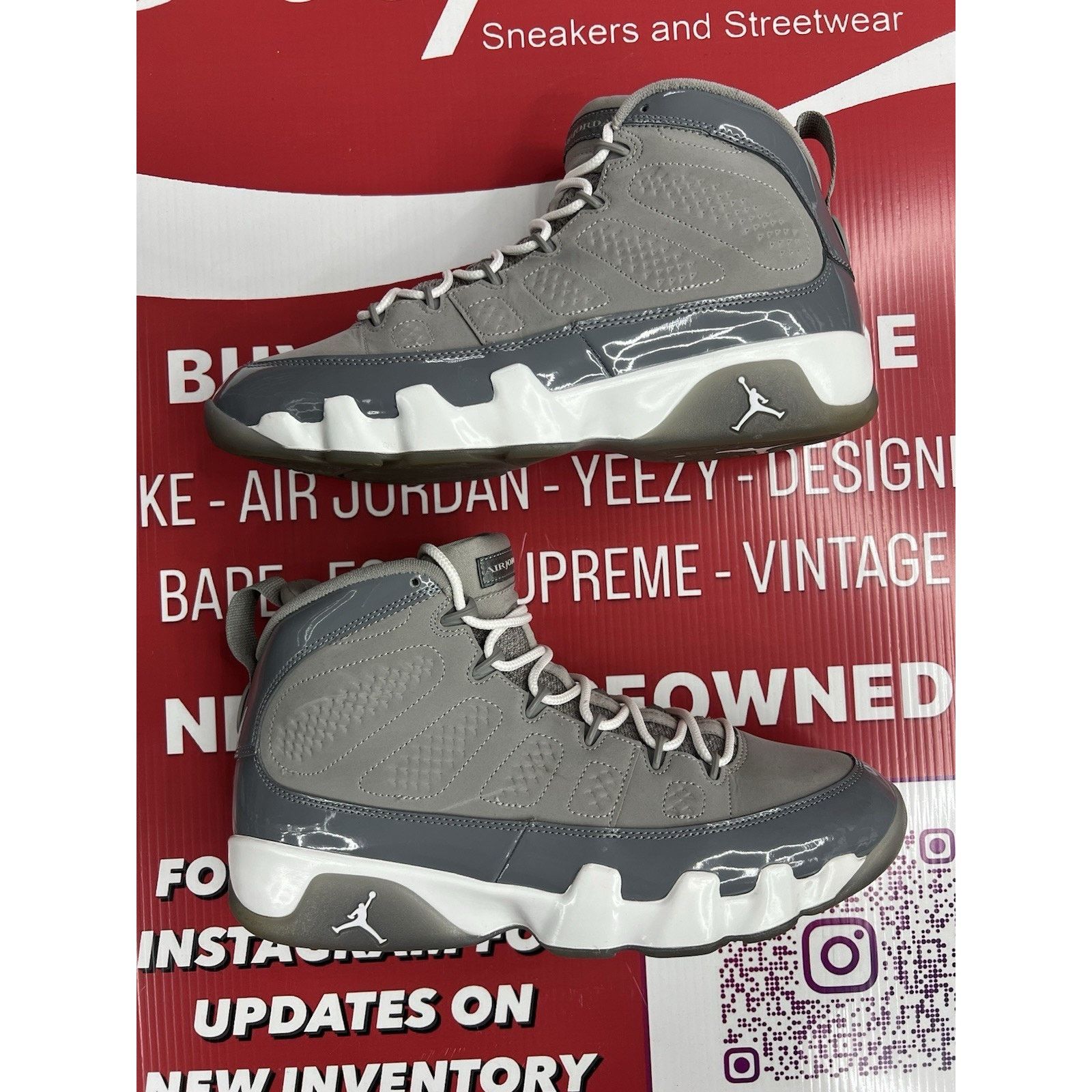 Jordan Brand Air Jordan 9 Retro Cool Grey (2025) Size 11 (HV4794-011) Size US 11 / EU 44 - 2 Thumbnail
