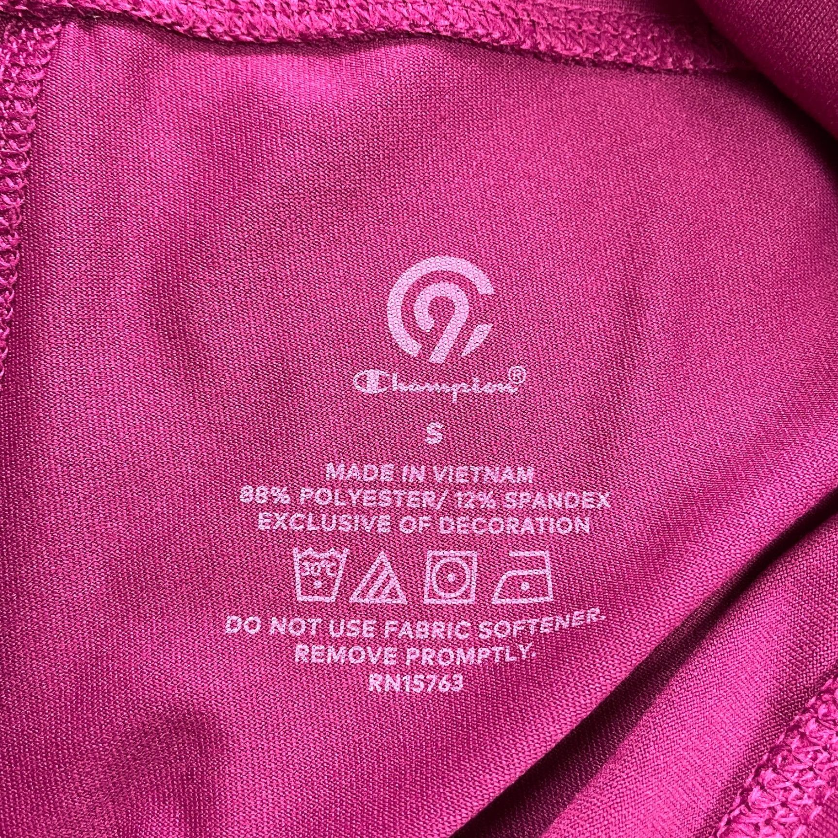 Champion C9 By Champion Cropped Leggings Womens Small Purple Mid Rise Active Yoga 26x21 Size 28" / US 6 / IT 42 - 5 Thumbnail