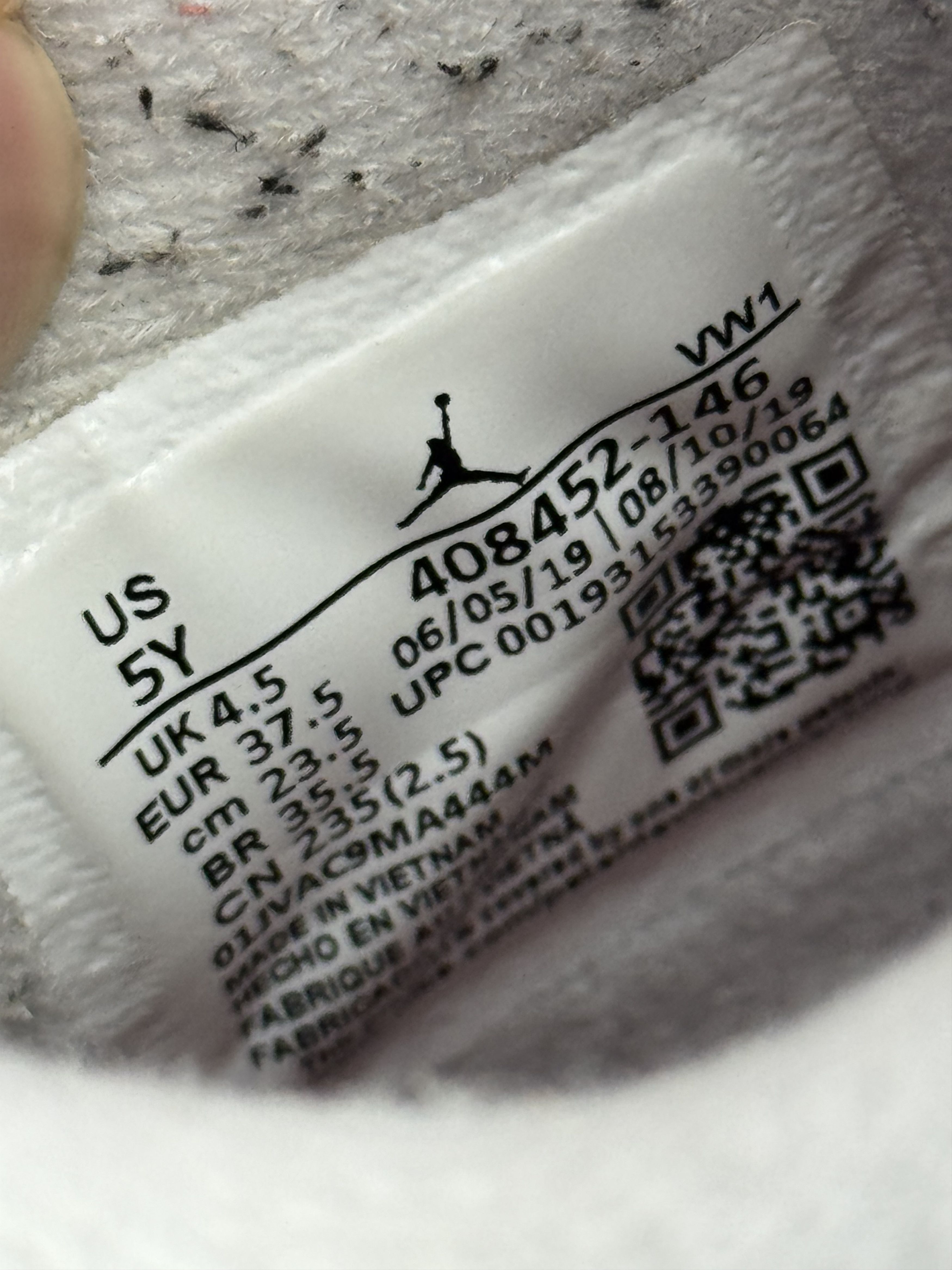 Jordan Brand Jordan 4 Retro SE Mid What The 4 (GS) Size 5Y Size US 5 / EU 37 - 9 Thumbnail