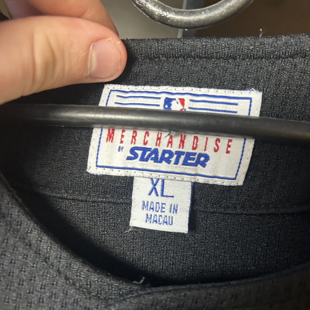 Starter Vintage Starter White Sox Baseball button jersey size XL Size US XL / EU 56 / 4 - 7 Thumbnail