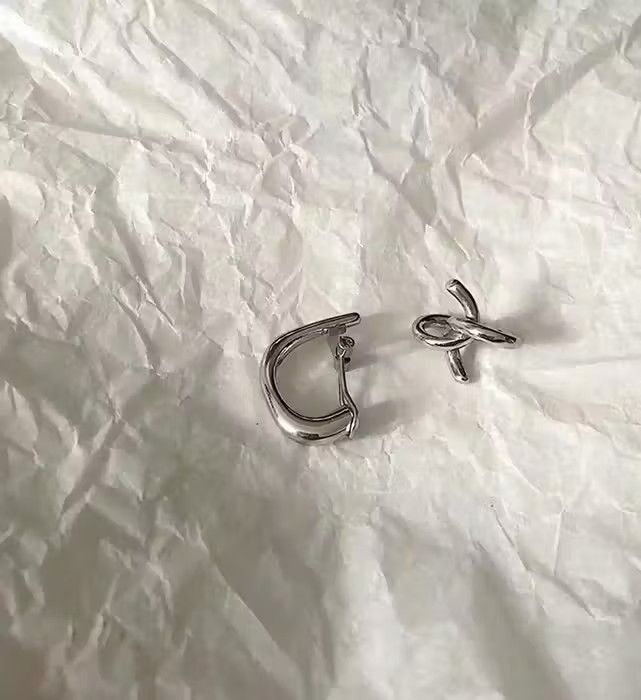 Designer × Vintage Retro punk ear clips Size ONE SIZE - 4 Thumbnail