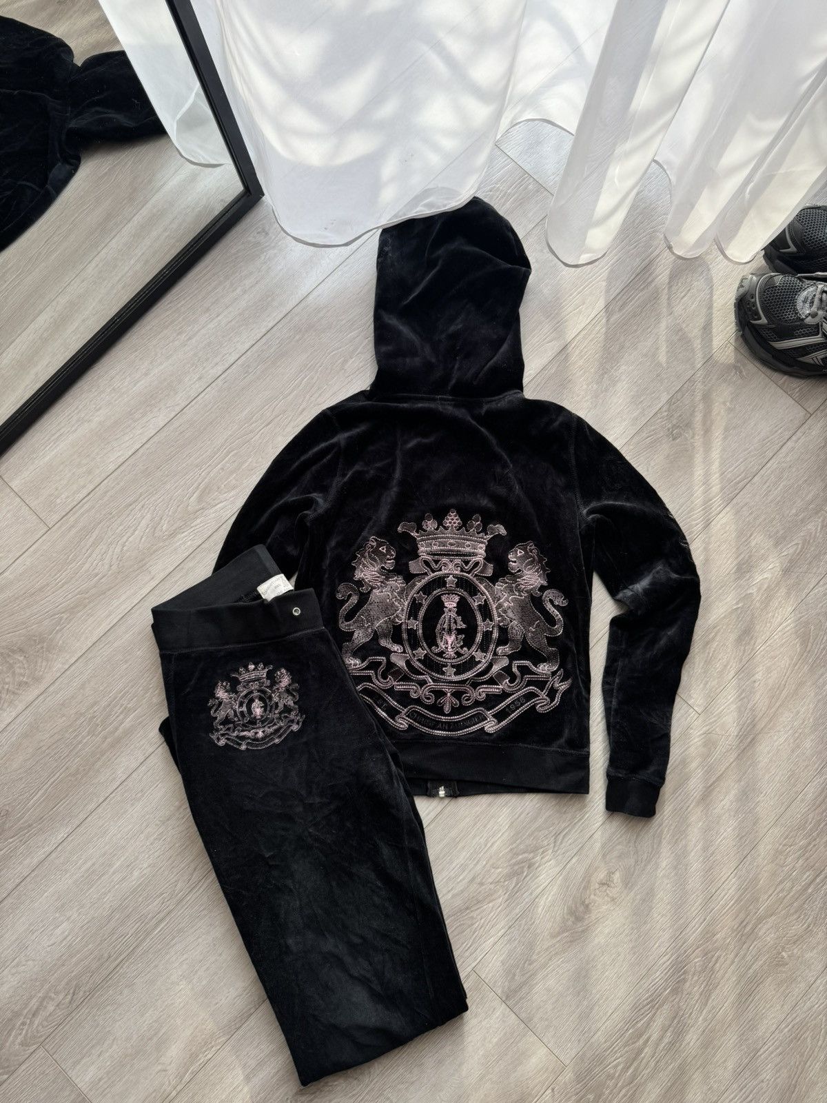 Christian Audigier Vintage Ed Hardy By Christian Audigier Sweatshirt Pants Suit Size S / US 4 / IT 40 - 2 Thumbnail