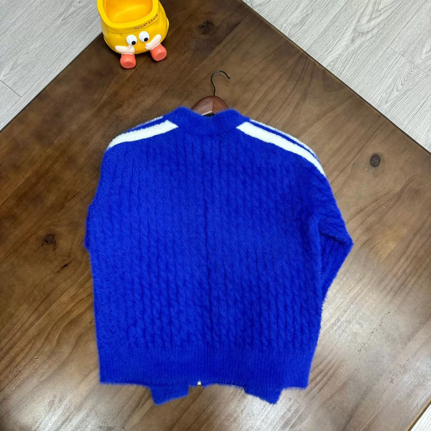 Gucci Gucci Adidas white & blue zip-up sweater jacket Size US M / EU 48-50 / 2 - 2 Thumbnail