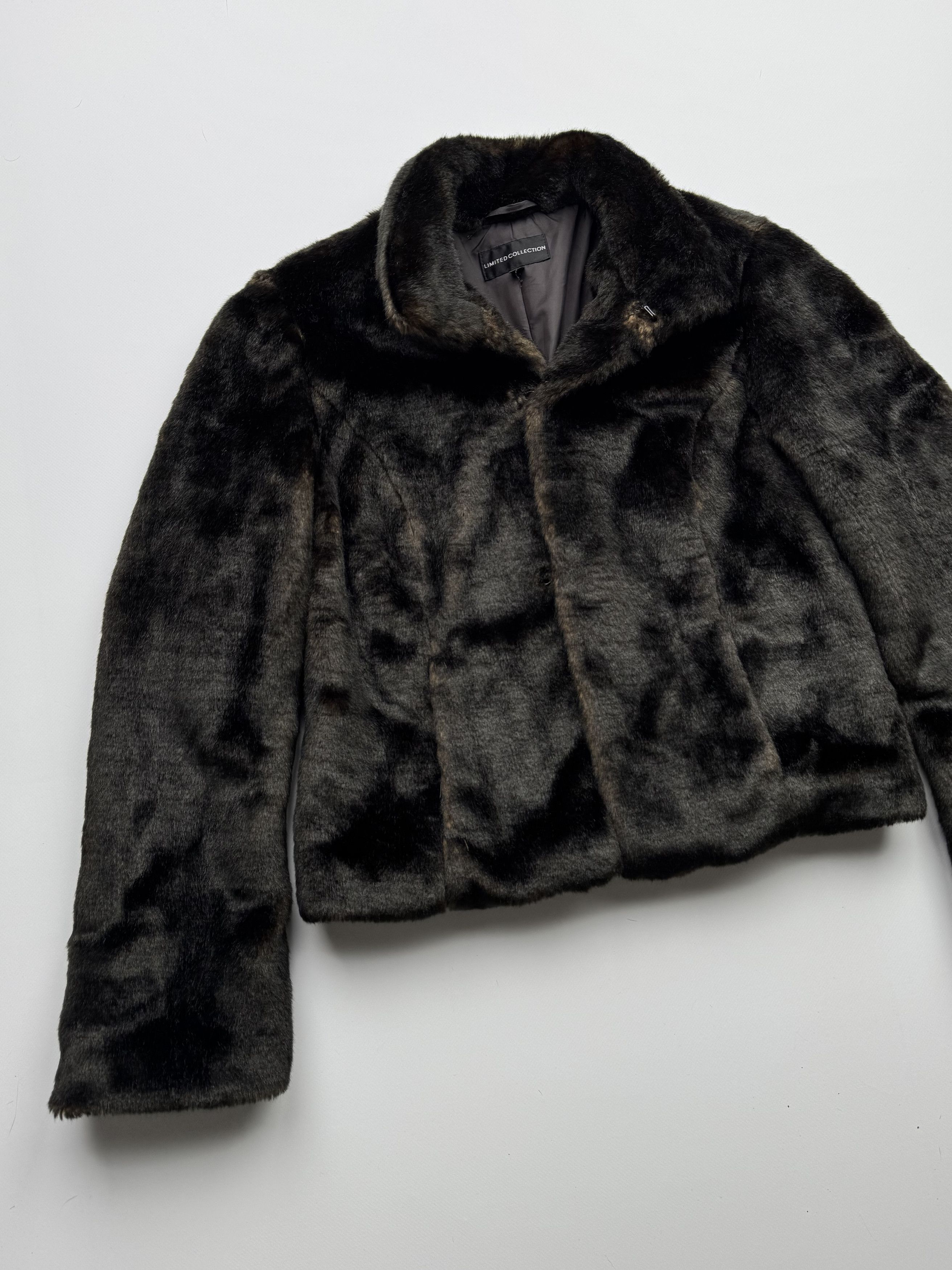Vintage Vintage Faux Fur Cropped Coat B140(V400)E2 Size L / US 10 / IT 46 - 2 Thumbnail