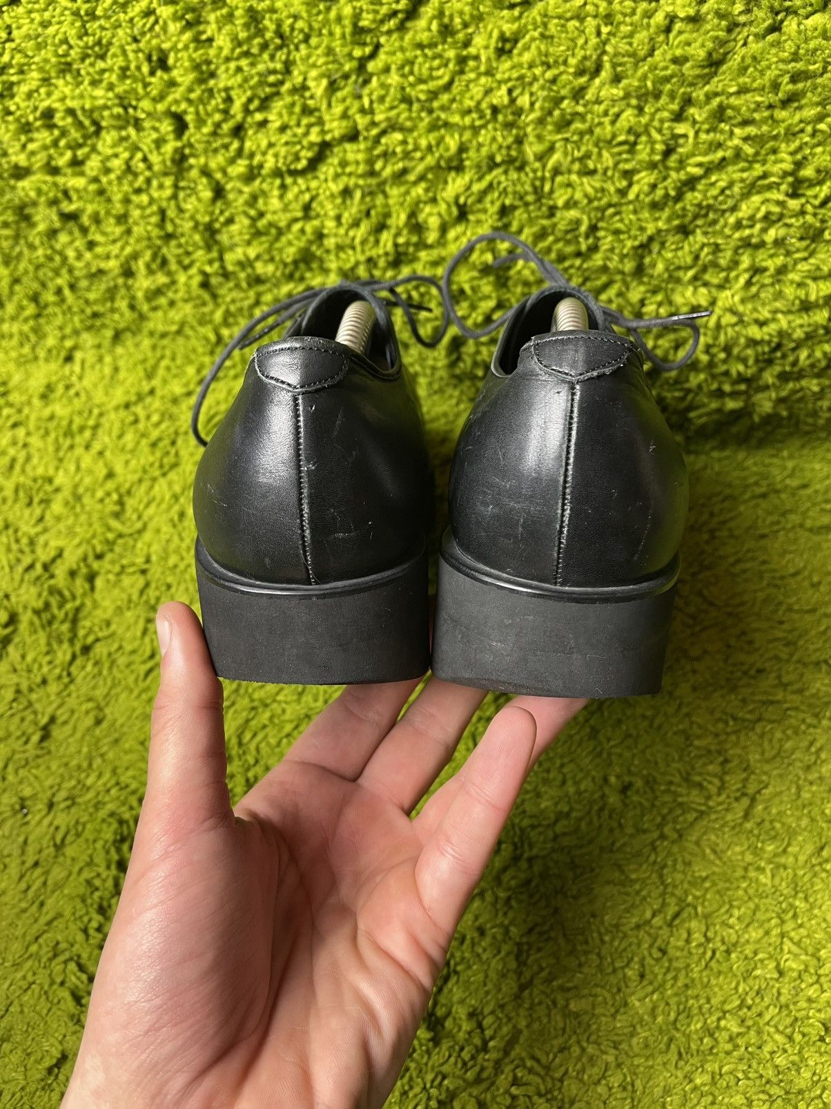 Yohji Yamamoto Yohji Yamamoto Y’s leather platforms shoes Size US 7 / IT 37 - 5 Thumbnail