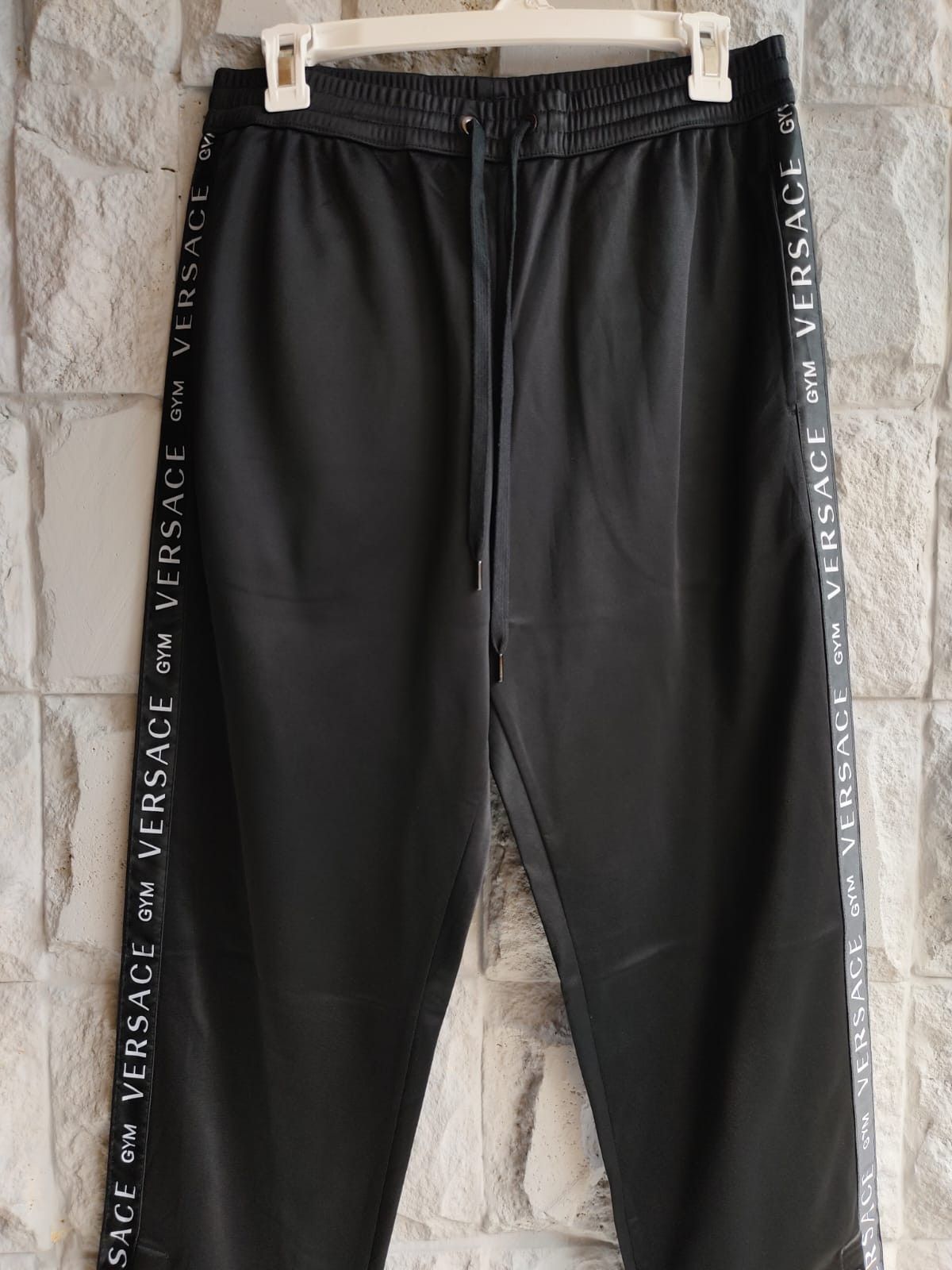 Designer × Versace 💥Versace Gym Tapped Black Trackpants Size US 32 / EU 48 - 3 Thumbnail