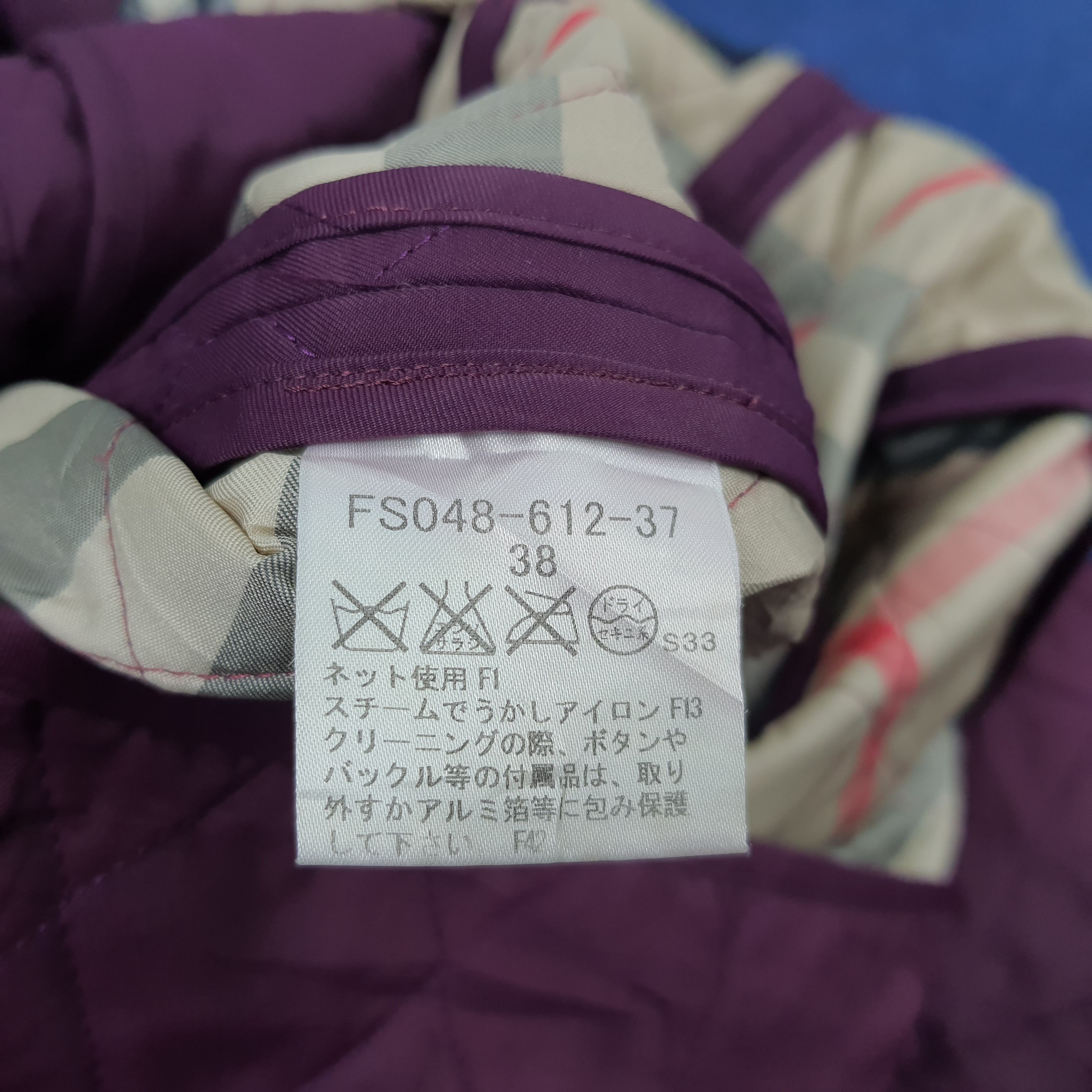 Burberry × Designer × Vintage Vintage Burberry London Designer Winter Style Jacket Size XS / US 0-2 / IT 36-38 - 6 Thumbnail