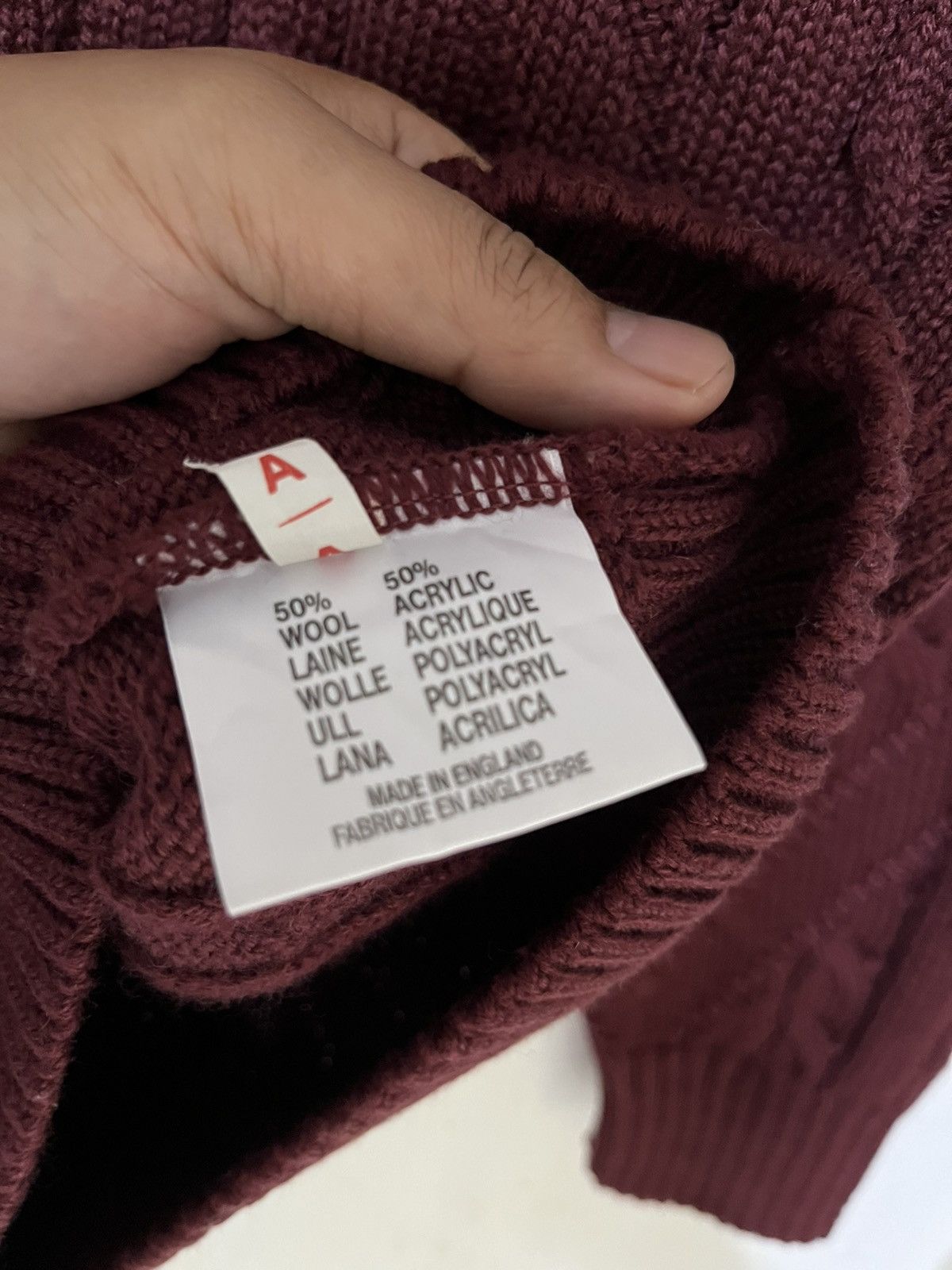 Burberry Vintage Burberry London Wool Knitwear Sweater Jumper Size US M / EU 48-50 / 2 - 5 Thumbnail
