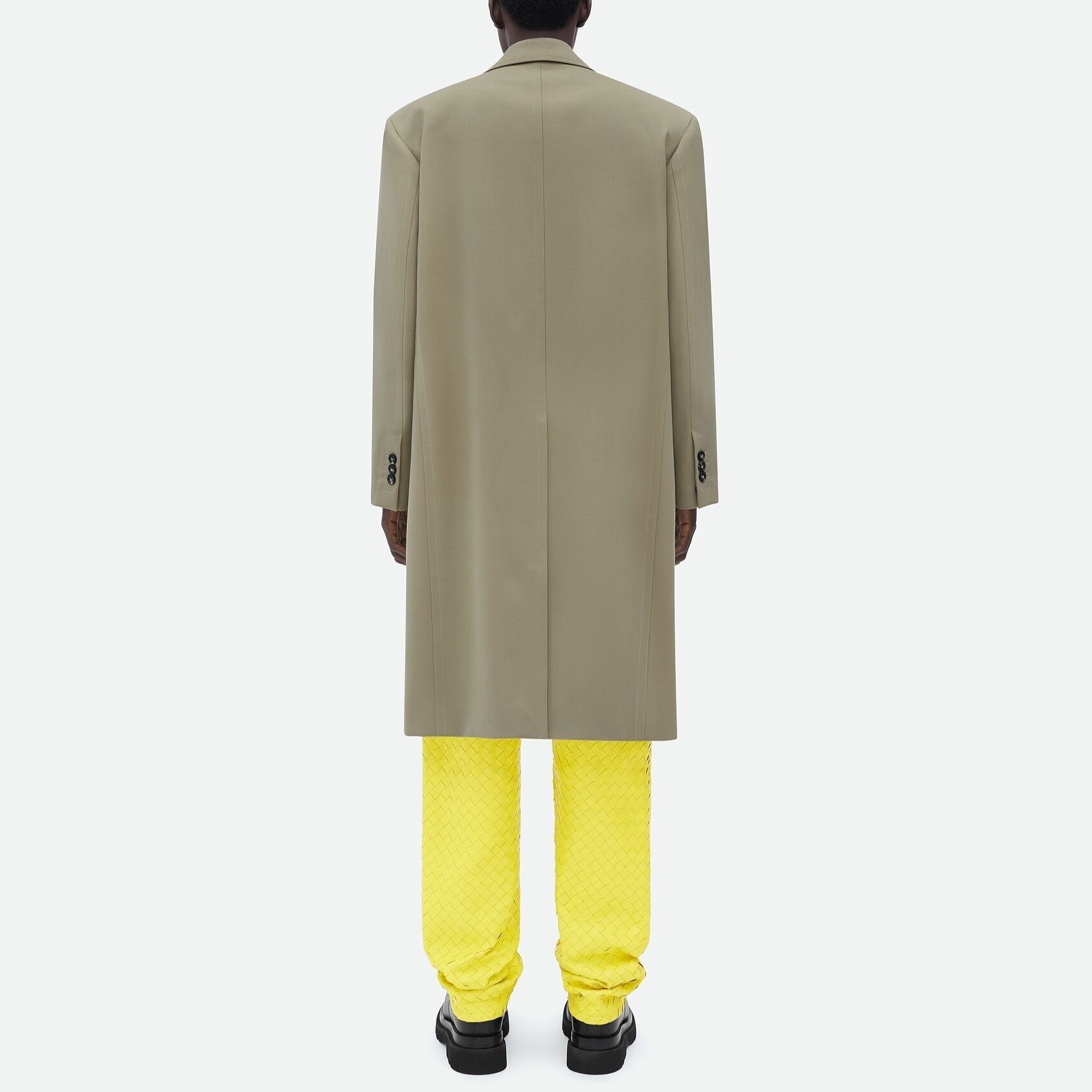 o1loc1c0524 720179 Grain De Poudre Coat in Beige