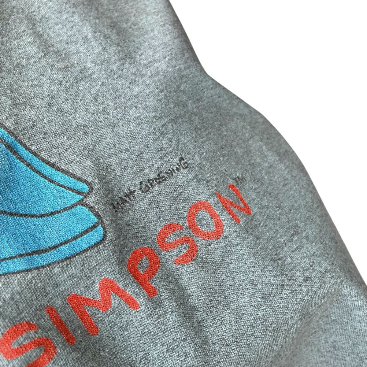 The Simpsons Bart Simpson Cool Your Jets Vintage 1990s Signal Cartoon Tee Size US L / EU 52-54 / 3 - 5 Thumbnail