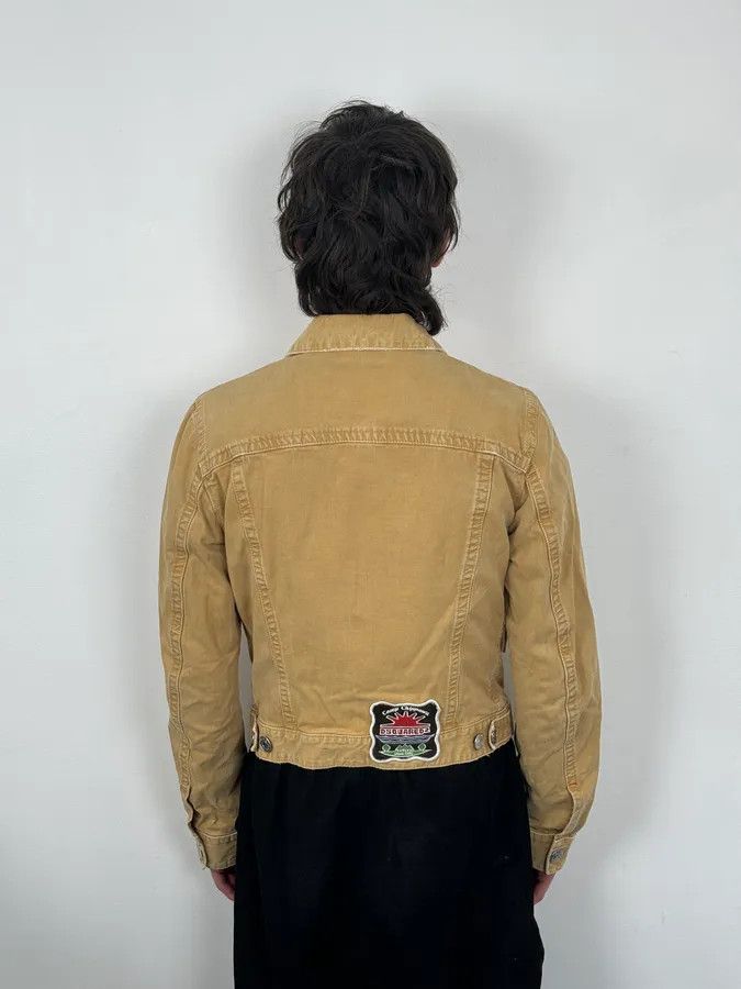 Dsquared2 SS2006 Dsquared2 Beige Trucker Jacket Size US M / EU 48-50 / 2 - 3 Thumbnail