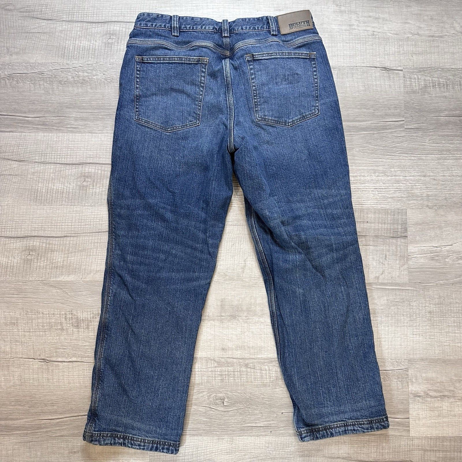 Duluth Trading Company Duluth Jeans Mens 36x30 Flex Ballroom Flannel Lined Denim Size US 36 / EU 52 - 6 Thumbnail