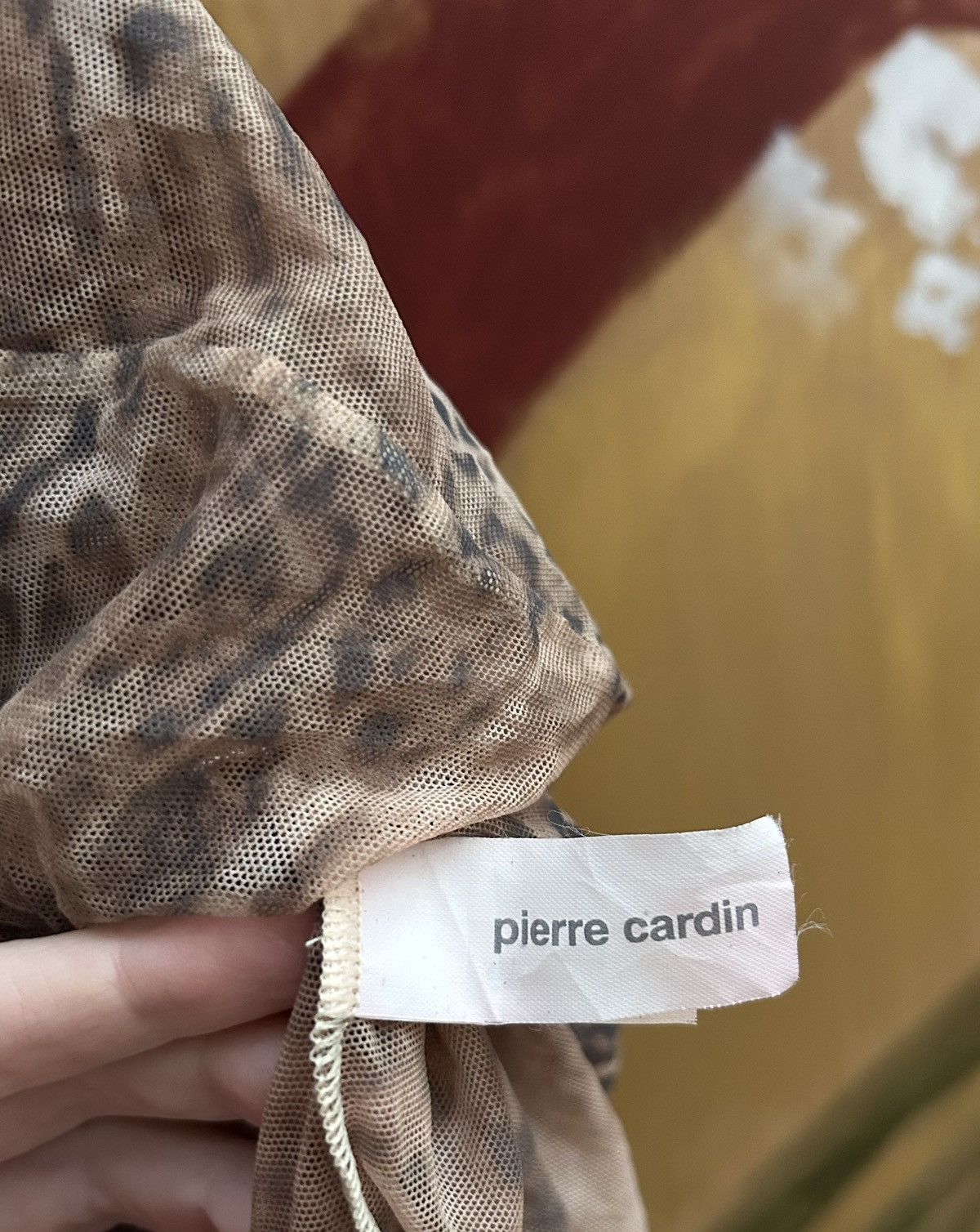 Pierre Cardin Vintage Pierre Cardin Sheer Leopard Print Slip Dress Bustier Size S / US 4 / IT 40 - 6 Thumbnail