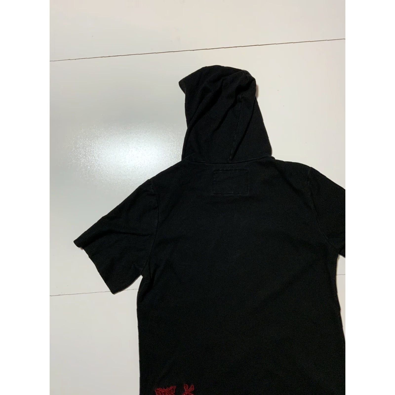 Vintage VINTAGE Superare X Muhammad Ali Fly Like Butterfly Sting Like Bee S/S Pullover Hoodie M Men Black Size US M / EU 48-50 / 2 - 4 Thumbnail