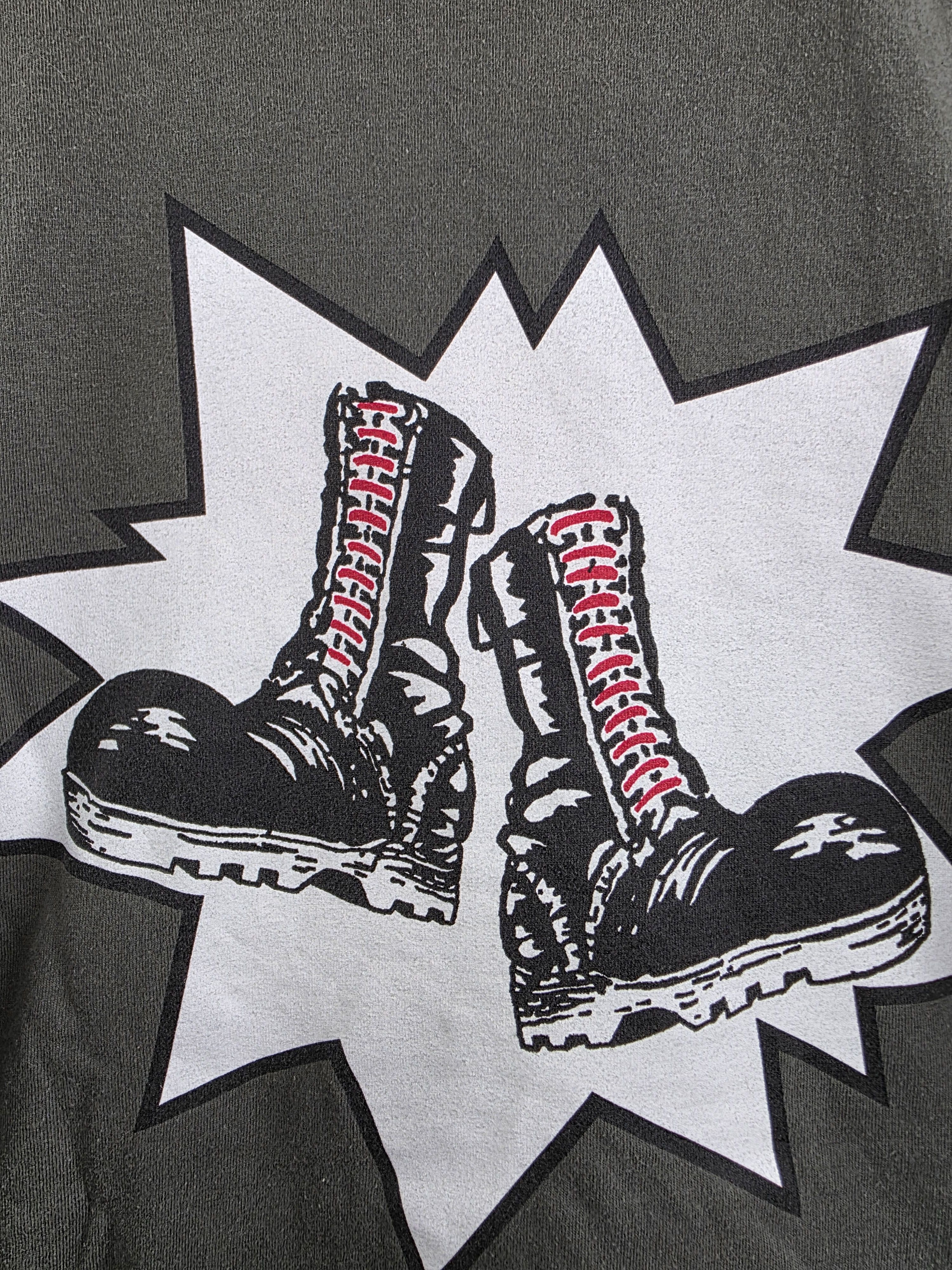 Band Tees 90s Agnostic Front Vintage Hardcore punk T shirt Size US XL / EU 56 / 4 - 7 Thumbnail