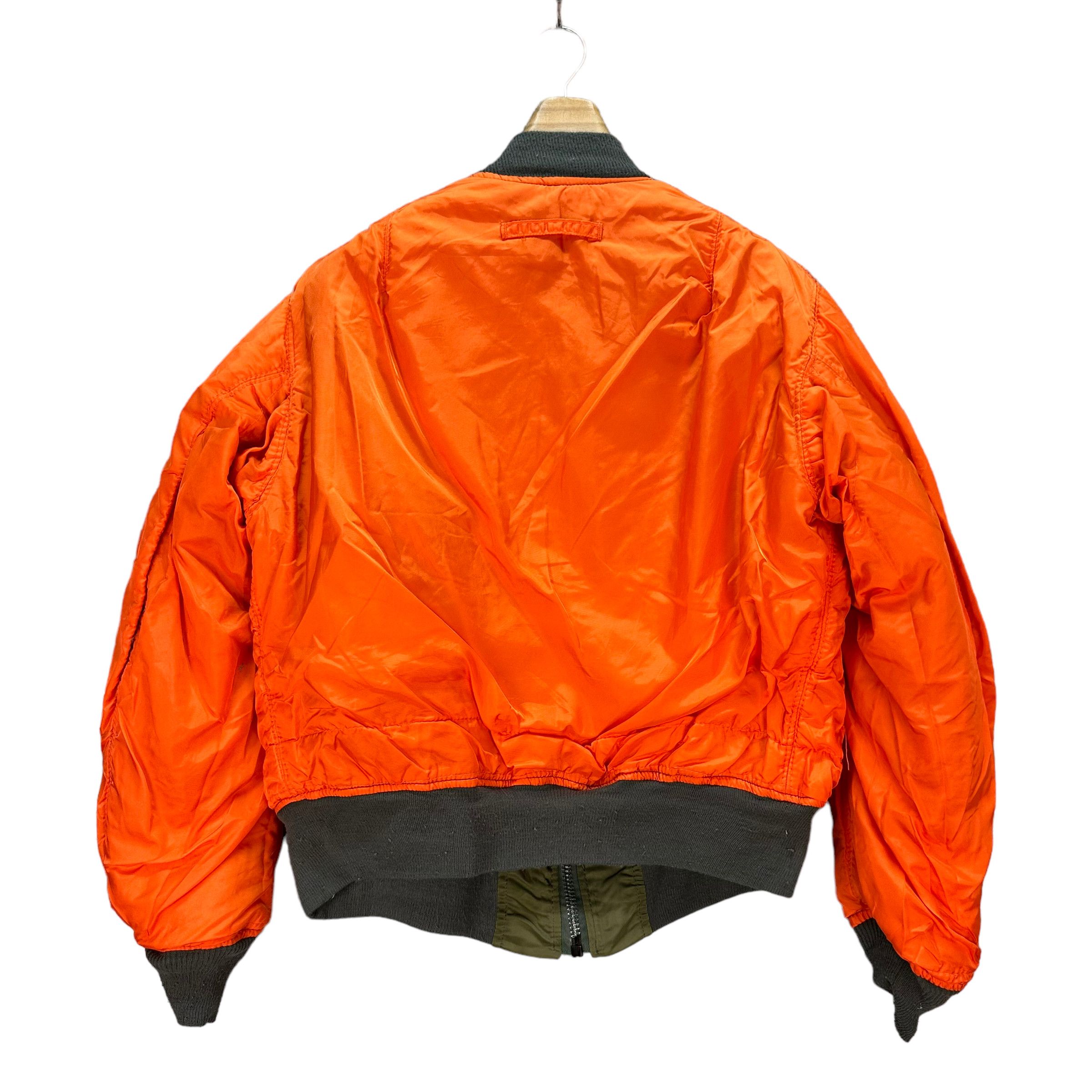 Alpha Industries VINTAGE ALPHA INDUSTRIES USAF MA-1 FLIGHT JACKET #7695-165 Size US L / EU 52-54 / 3 - 13 Thumbnail